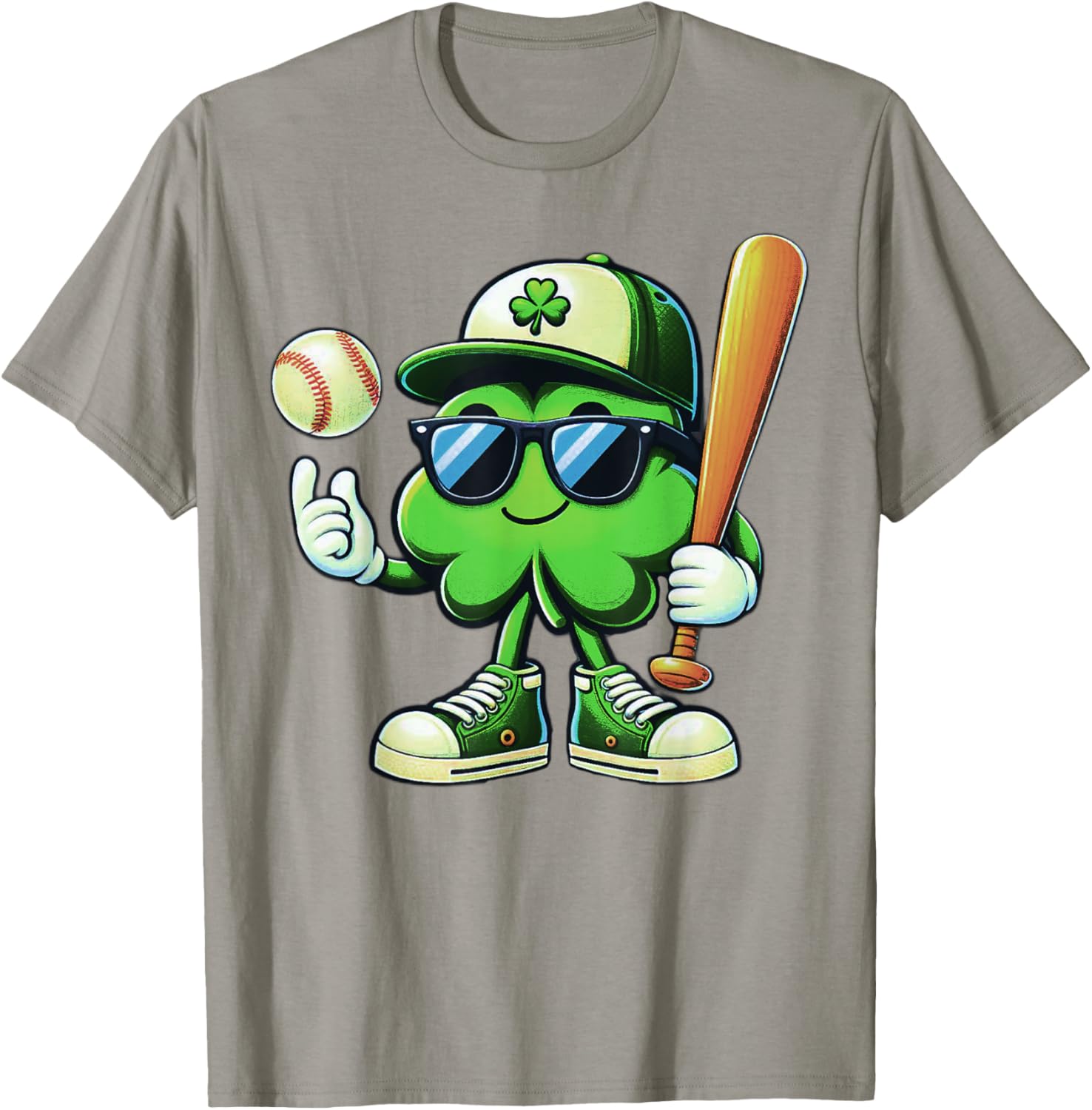 Funny Shamrock Baseball Shirts for Boys Kids St Patricks Day T-Shirt - 20