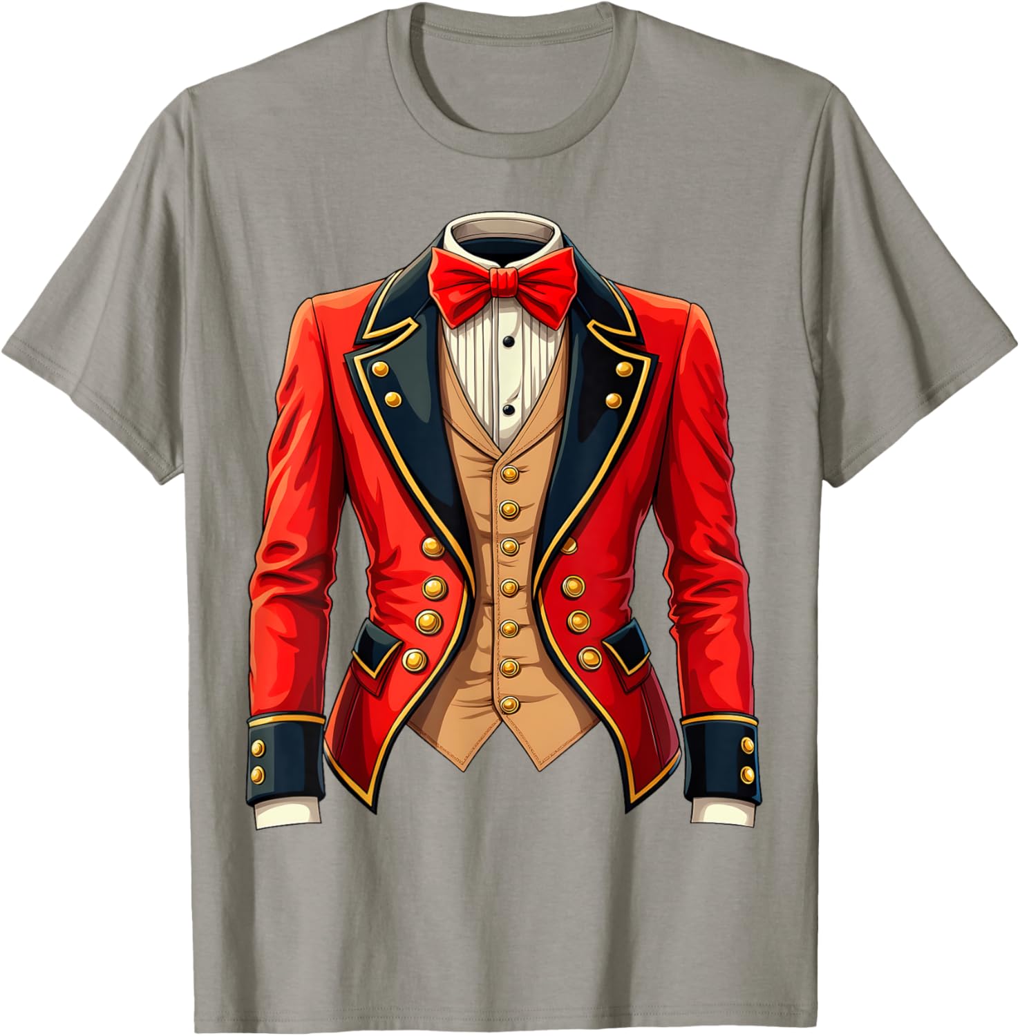 Ringmaster Costume Jacket for Circus Performers - Fun T-Shirt Design - 15