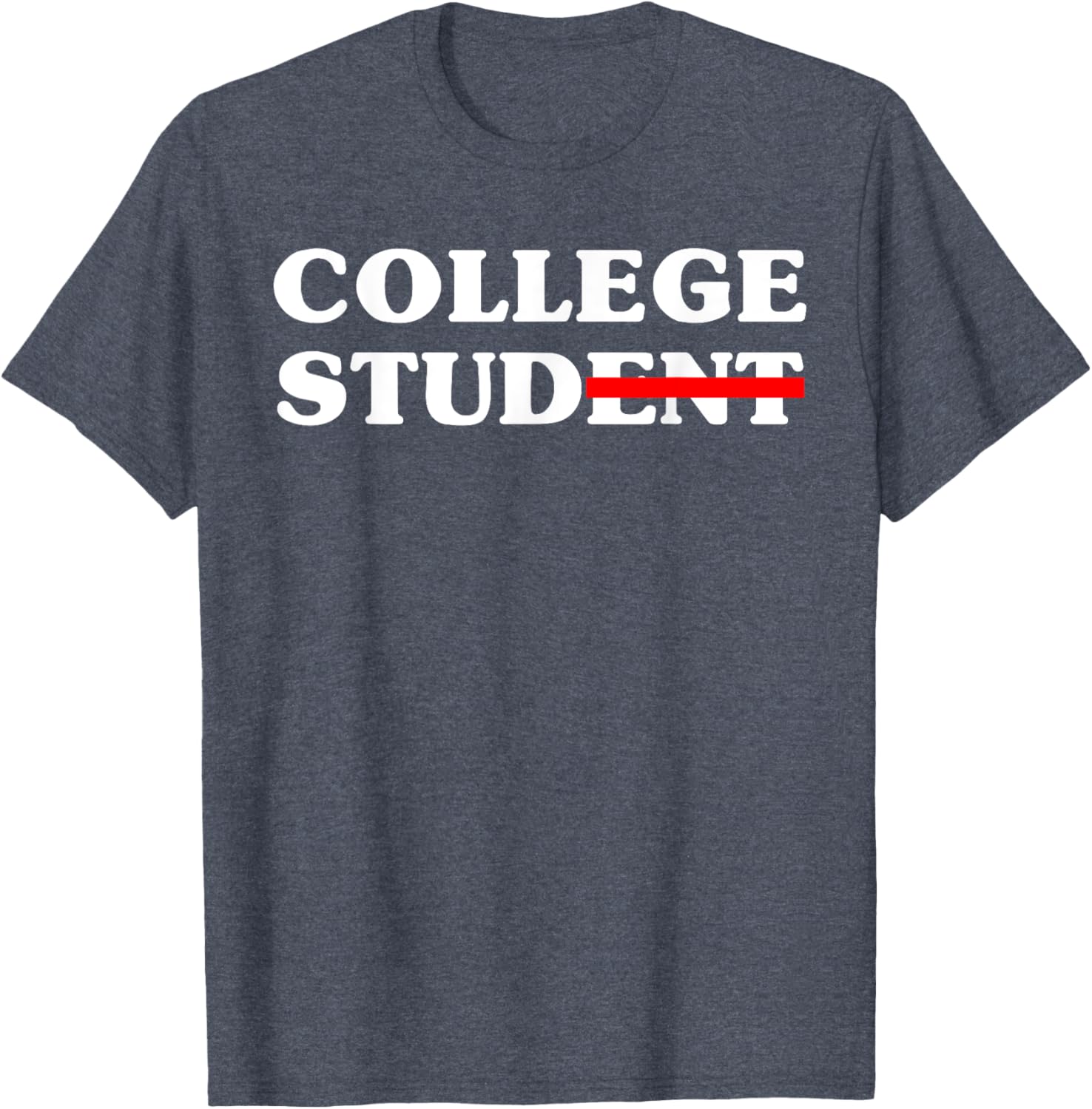 Funny College Student Novelty Tee 2025 Gift for Campus Life - 16