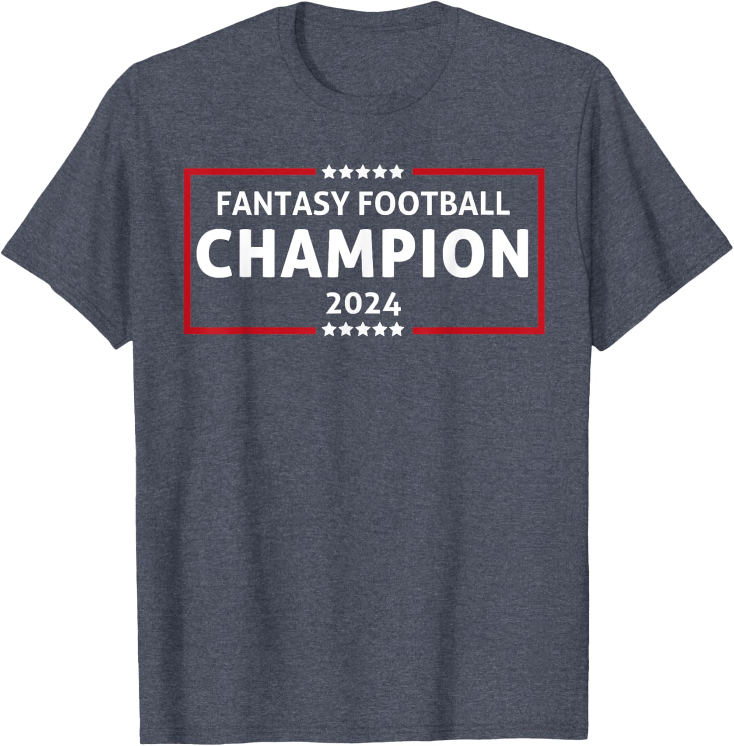 Fantasy Football Champion 2024 T-Shirt for League Winners and Fans - 3