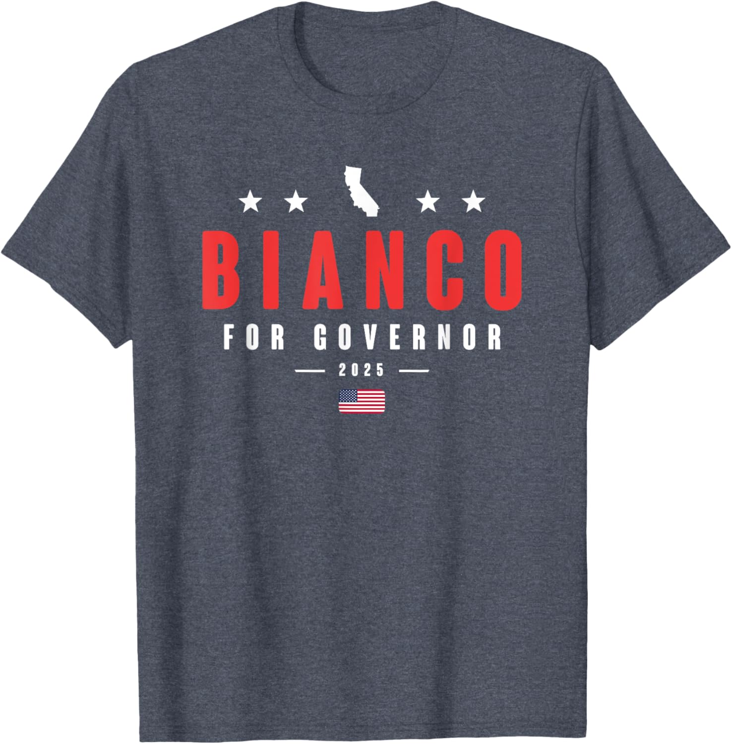 Bianco for Governor T-Shirt - Stylish Political Apparel for Supporters - 2