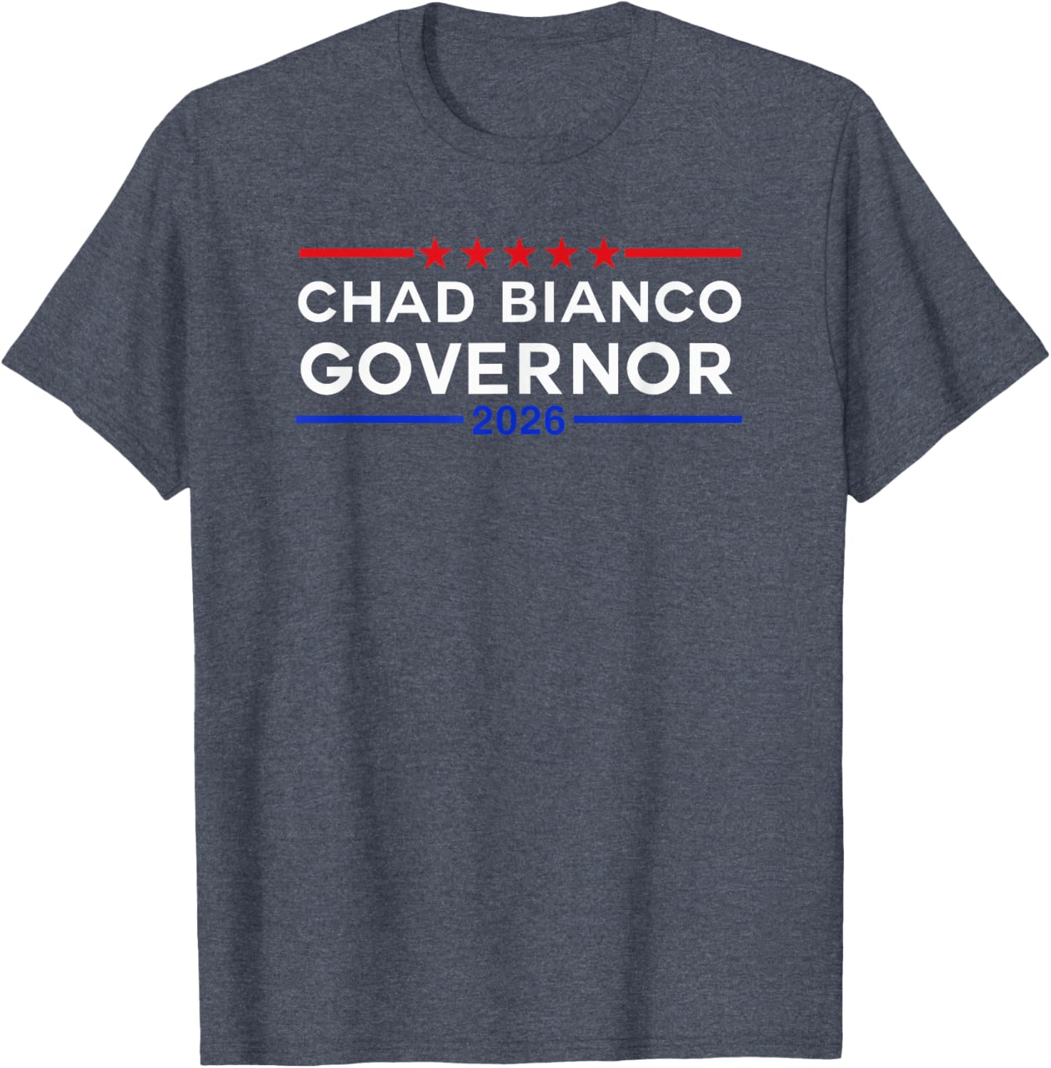 Chad Bianco For Governor 2026 T-Shirt Stylish Campaign Apparel - 14