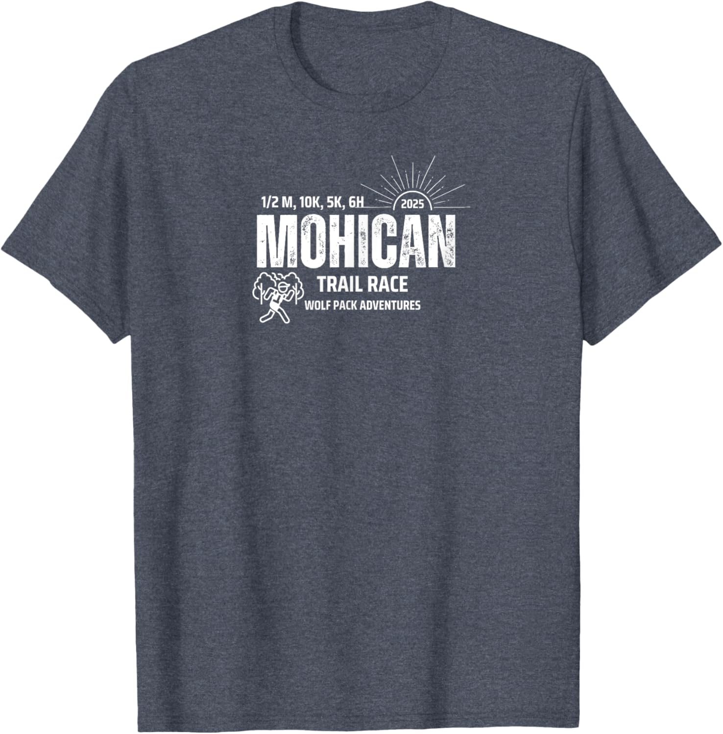 Mohican Trail Race T-Shirt for Outdoor Adventures and Running Gear - 15