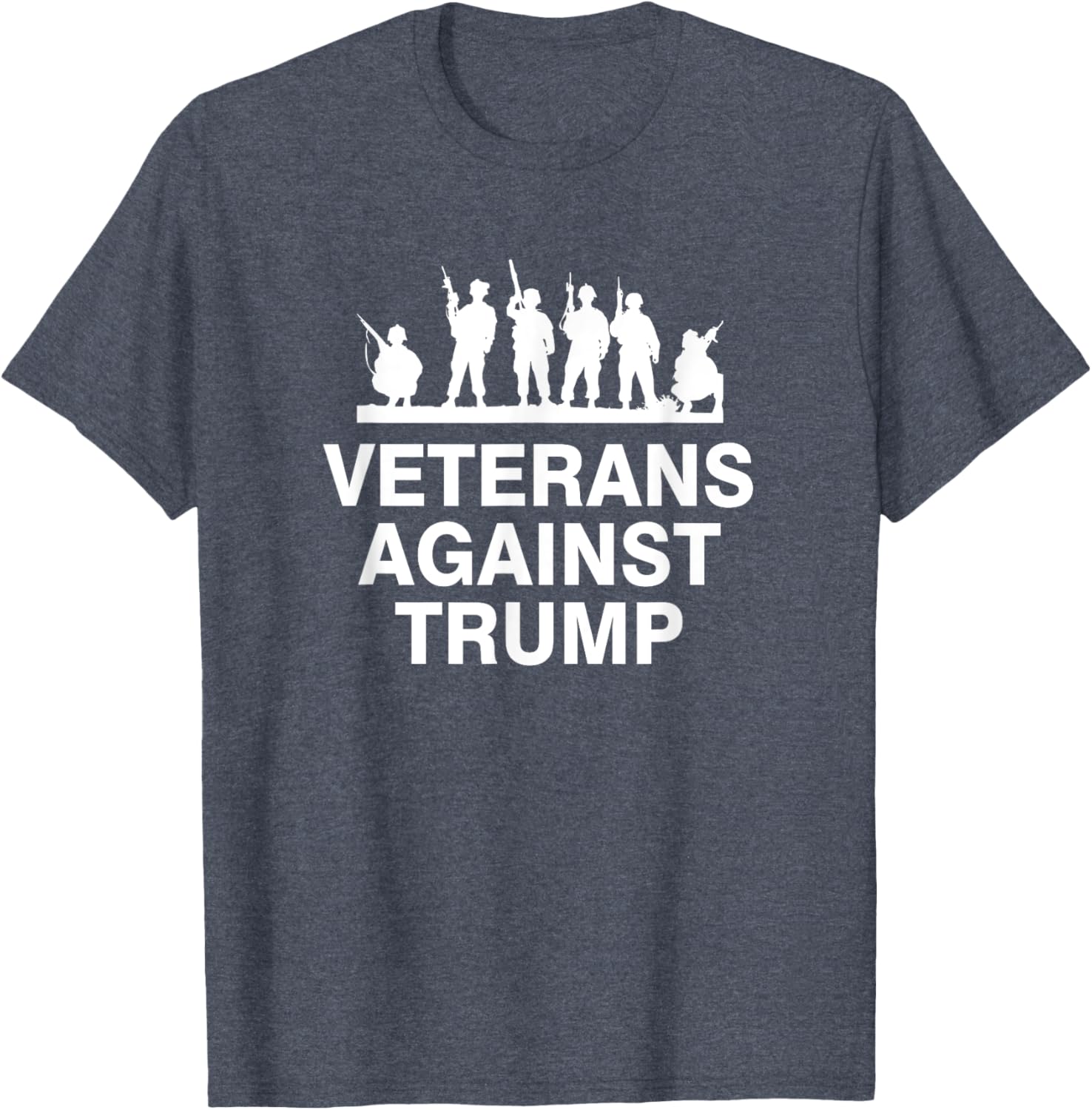Veterans Against Trump T-Shirt for Supportive Activism and Style - 3