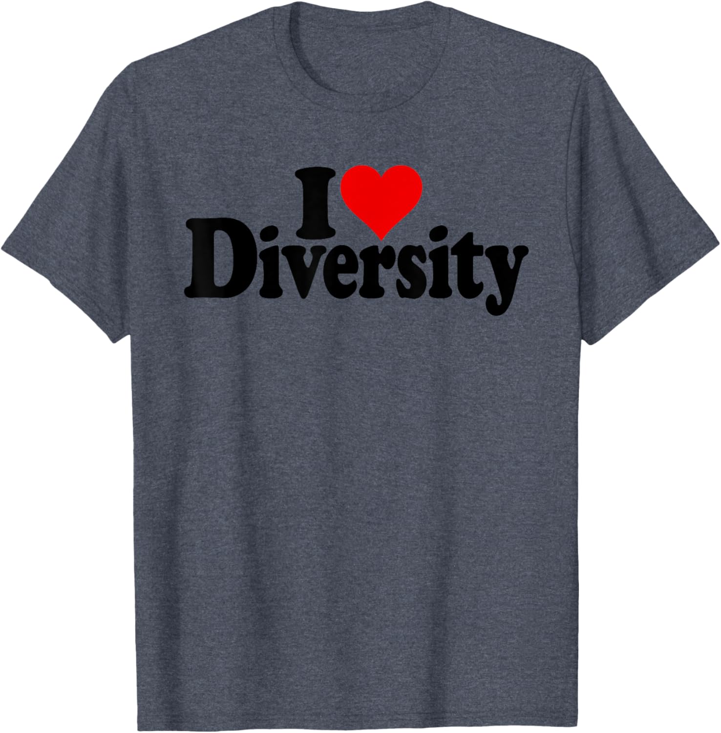 I Love Heart Diversity Strength in Diversity T-Shirt for All Occasions - 7