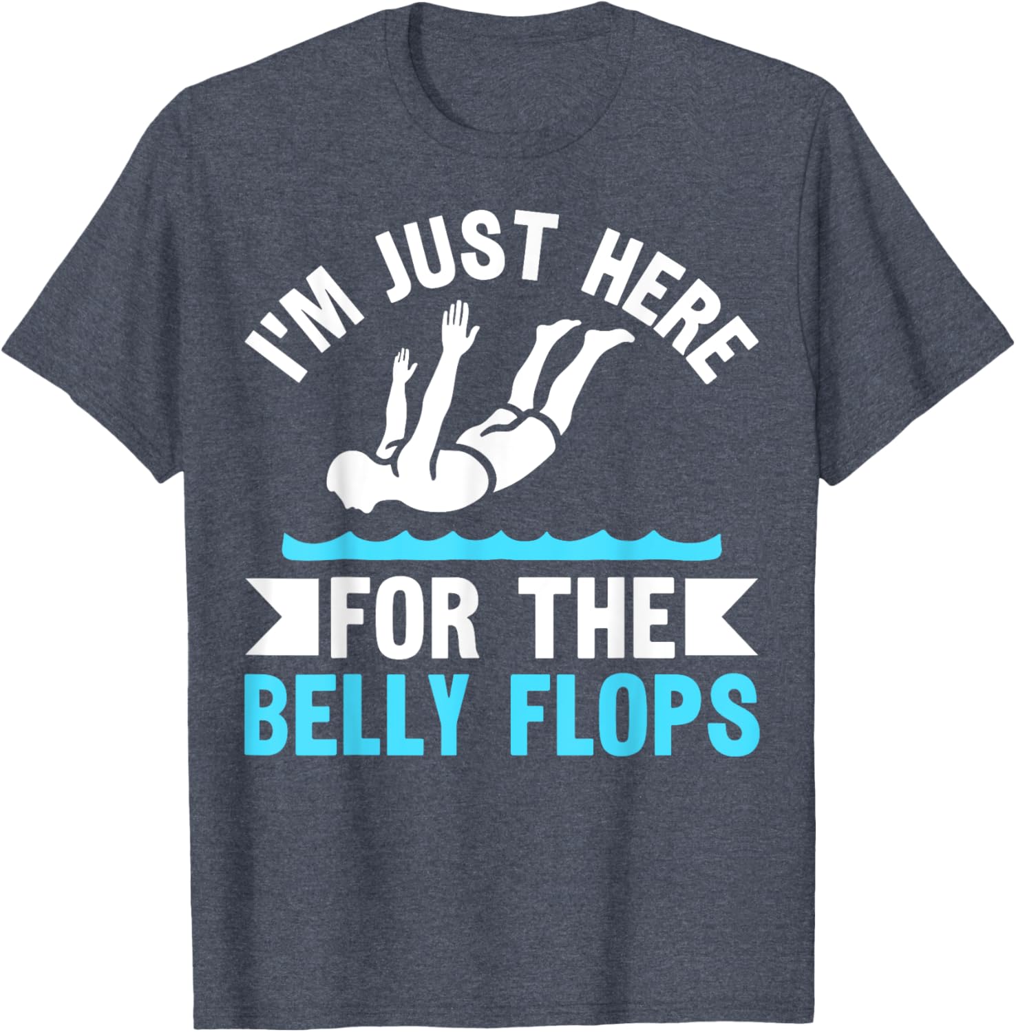 Bellyflop Champion T-Shirt for Experts in Fun Dive Competitions - 3