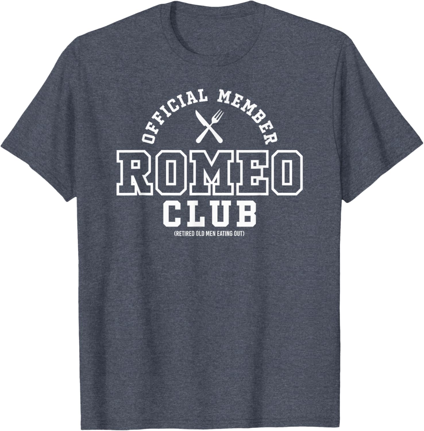 Official Member ROMEO Club White Print T-Shirt for Stylish Comfort - 15