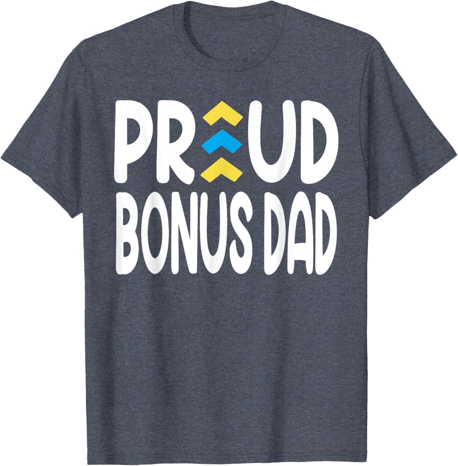 Proud Bonus Dad World Down Syndrome Day Socks and T-Shirt Combo - 13