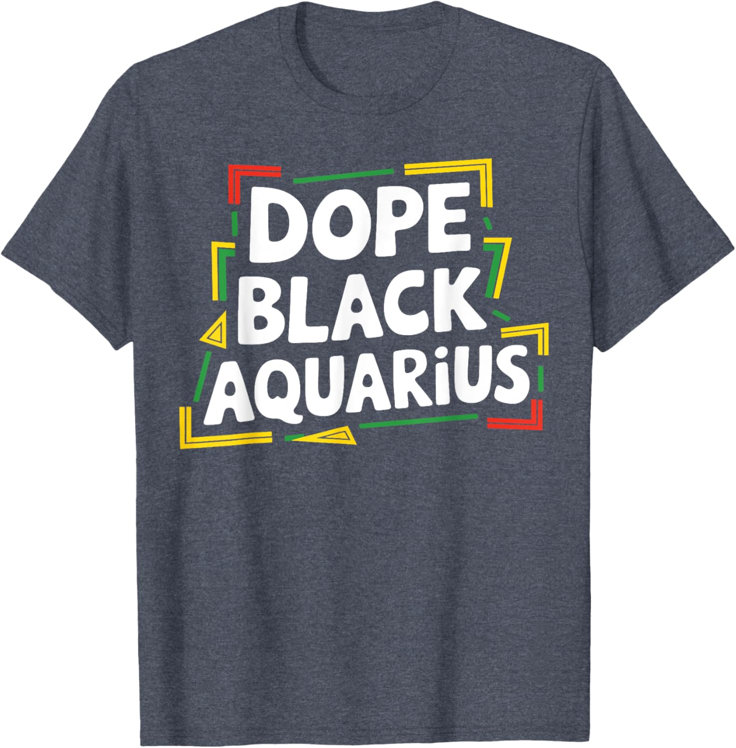 Stylish Melanin Aquarius Zodiac T-Shirt for Black Astrology Lovers - 17
