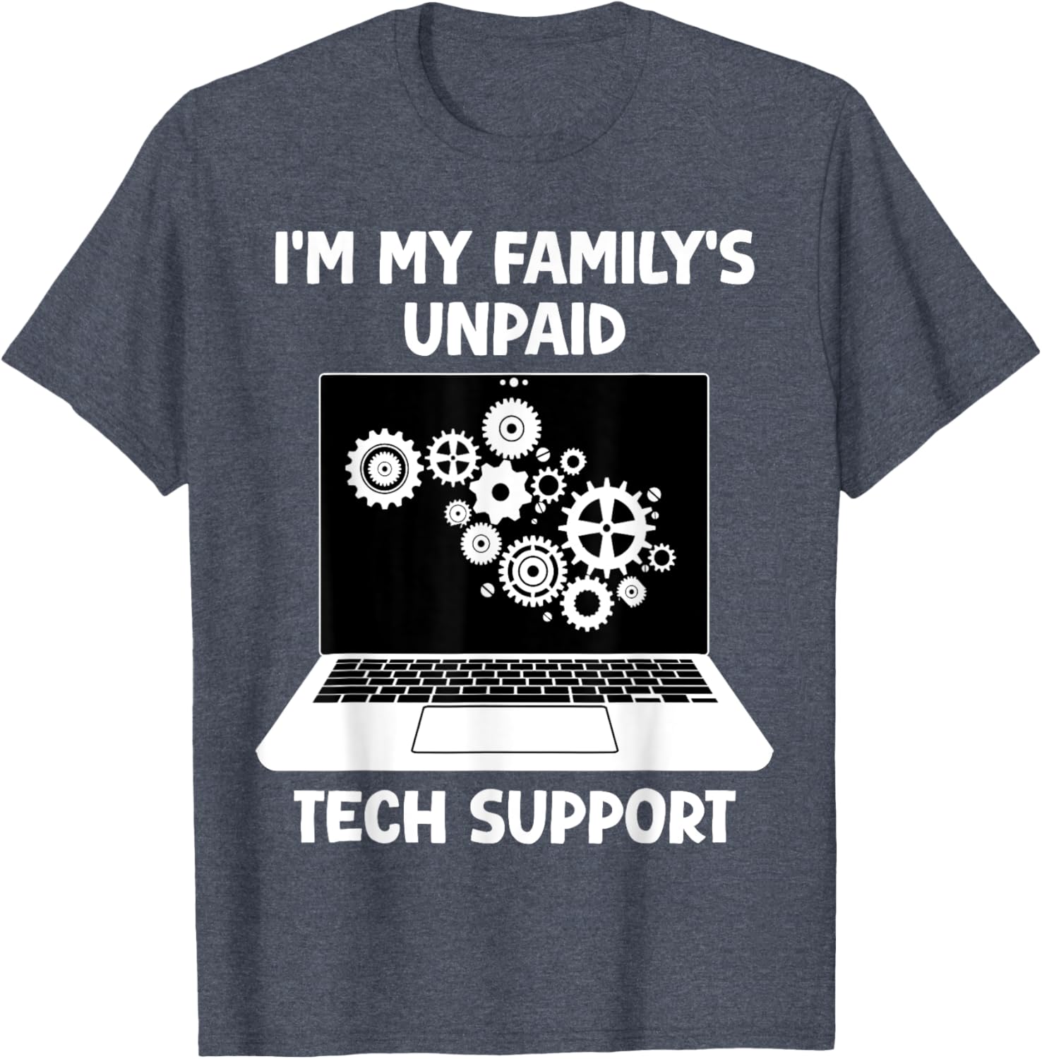 Funny Computer Engineer T-Shirt for Unpaid Tech Support Heroes - 14