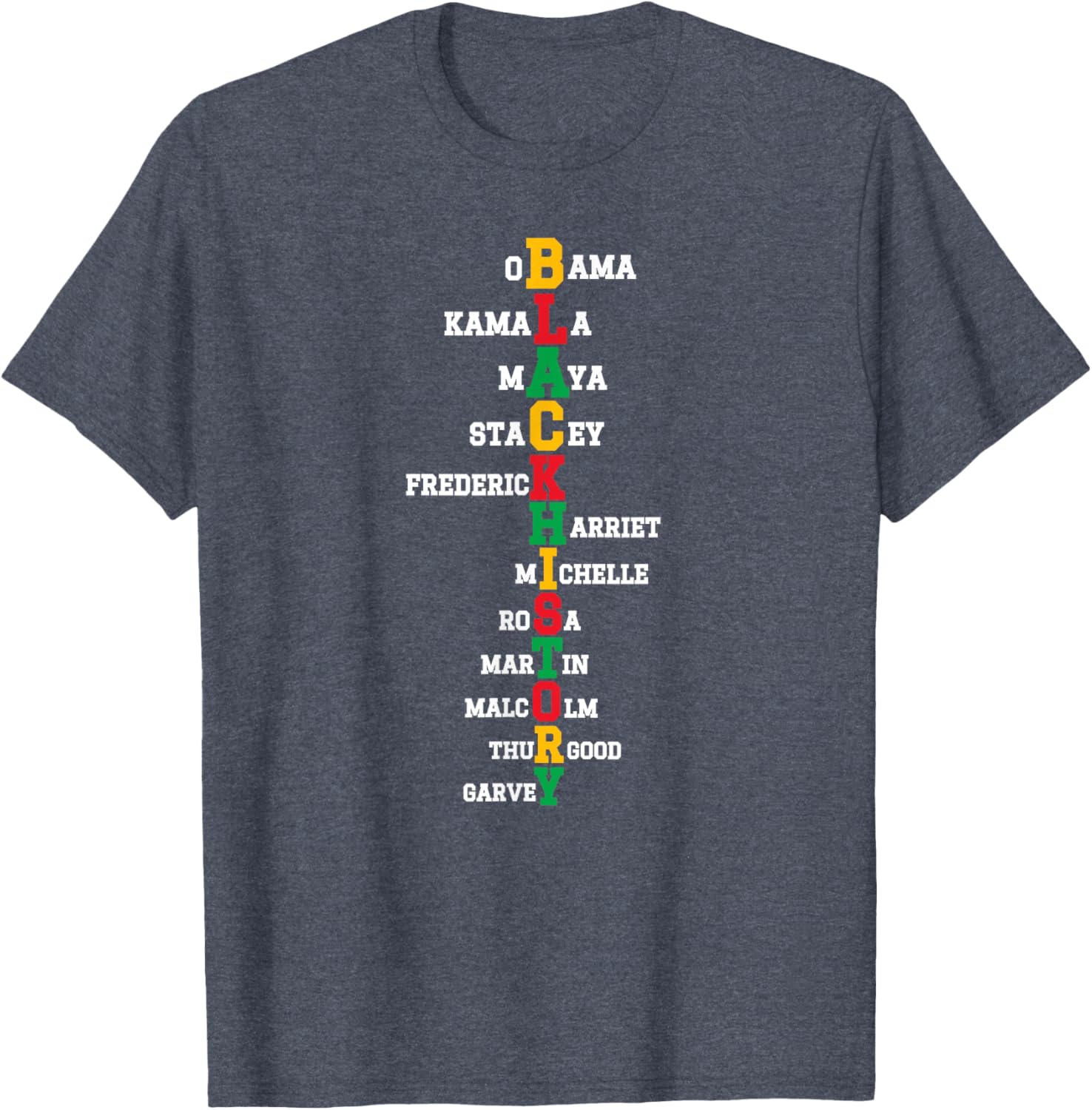 Black History Month Leaders Juneteenth T-Shirt for Celebration and Pride - 8