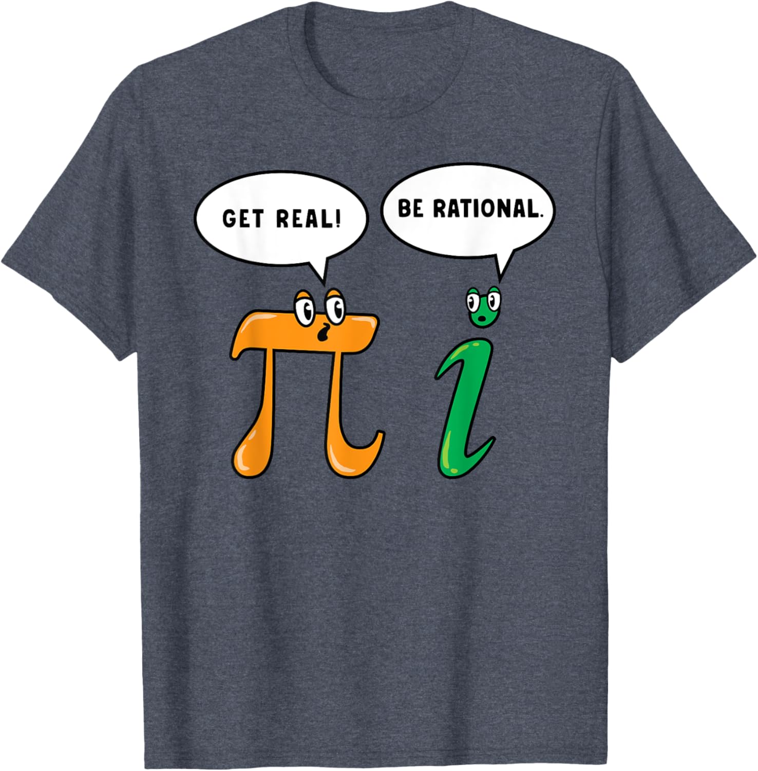 Funny Pi Day T-Shirt for Math Lovers - Get Real Be Rational Teacher Gift - 9