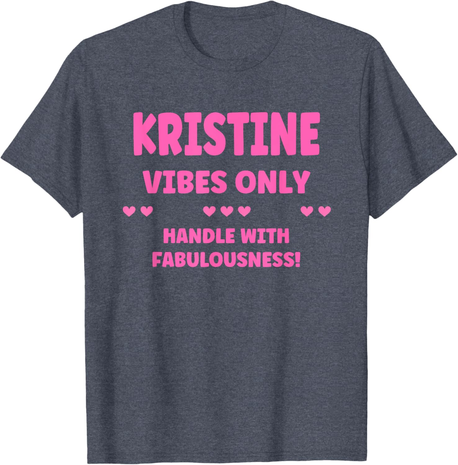 KRISTINE Funny Cute Personalized Name T-Shirt for Unique Style - 4