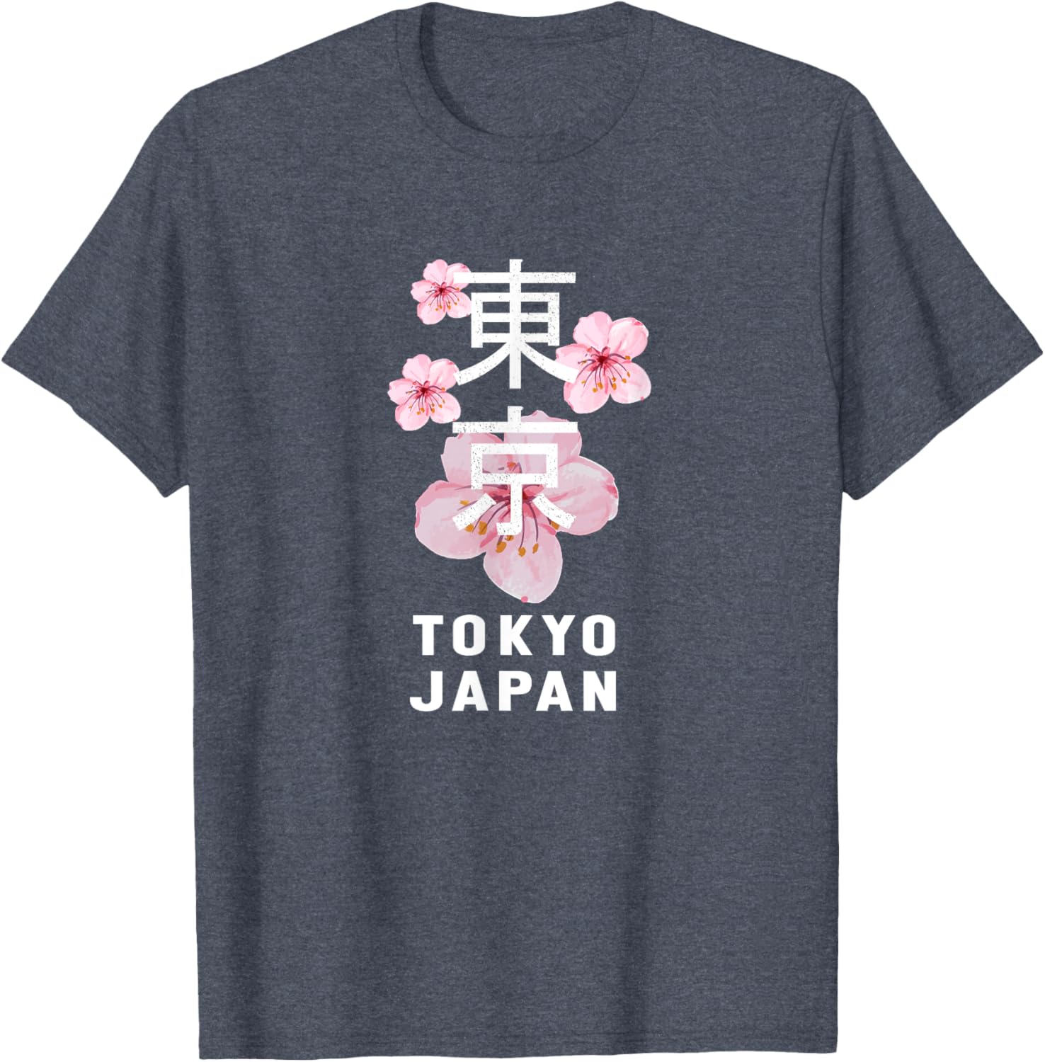 Tokyo Pink Cherry Blossoms T-Shirt Perfect for Spring Fashion Lovers - 4