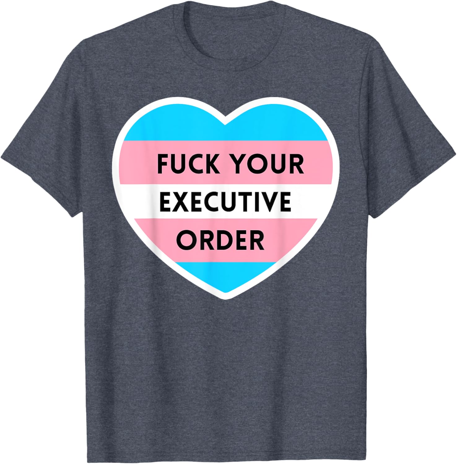 Funny Transgender Heart T-Shirt - Express Yourself with Humor and Pride - 23