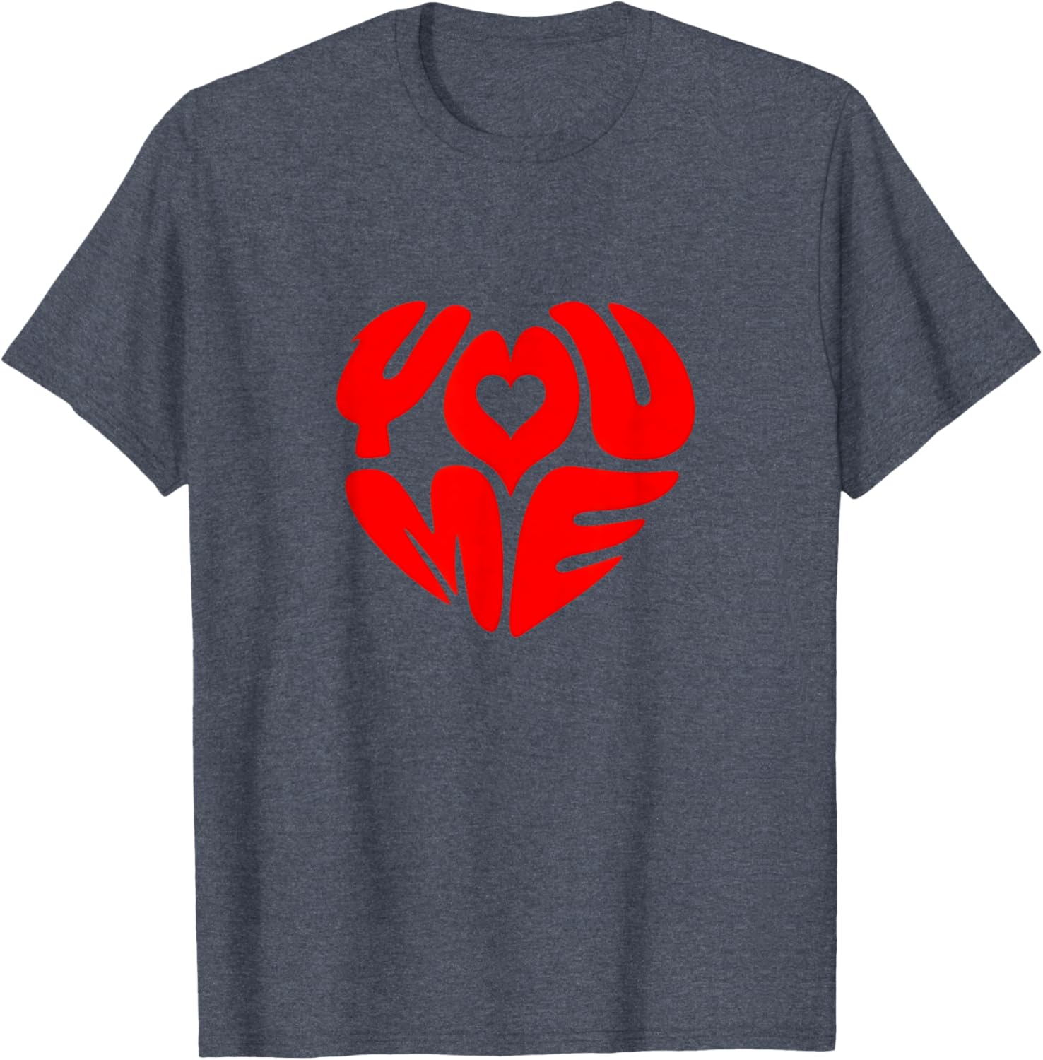 You Love Me Heart Shaped Valentine's Day Lover's T-Shirt for Couples - 11