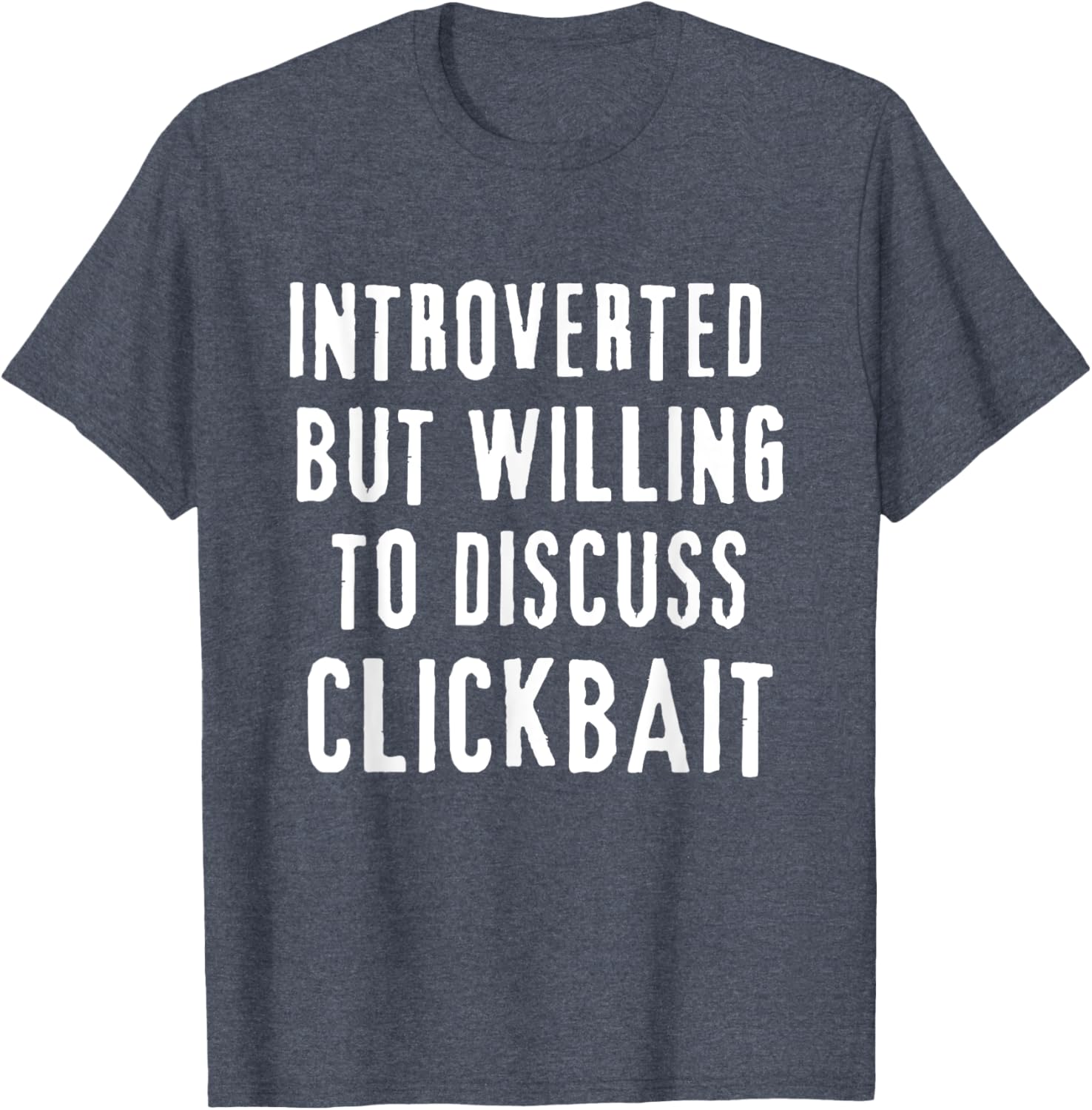Introverted But Willing to Discuss T-Shirt Fun and Quirky Graphic Tee - 19