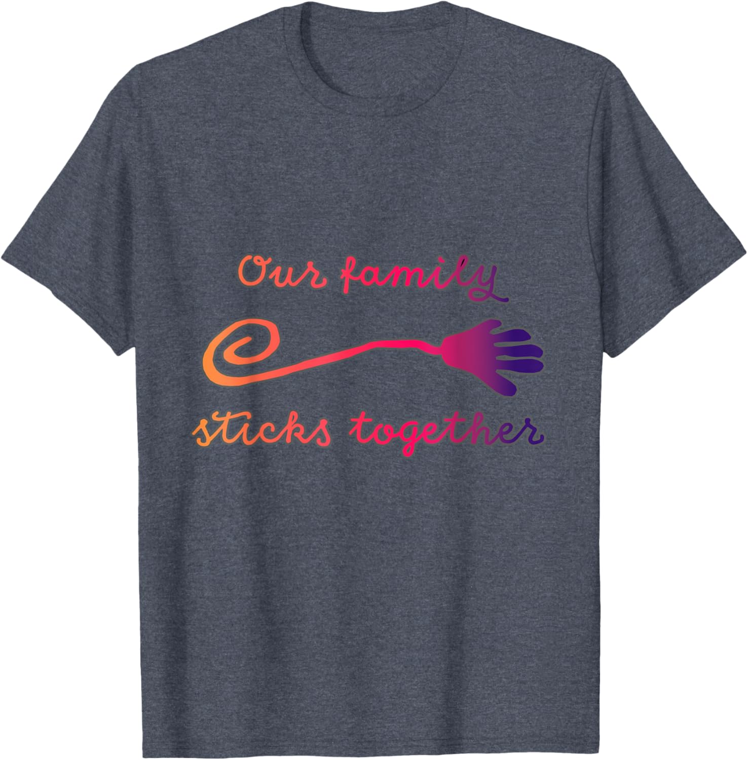 Our Family Sticks Together T-Shirt for Family Bonding and Unity - 8