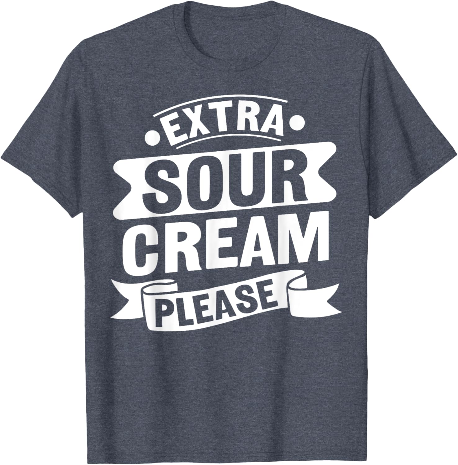 Funny Sour Cream Dip Design T-Shirt for Sour Cream Lovers - 2