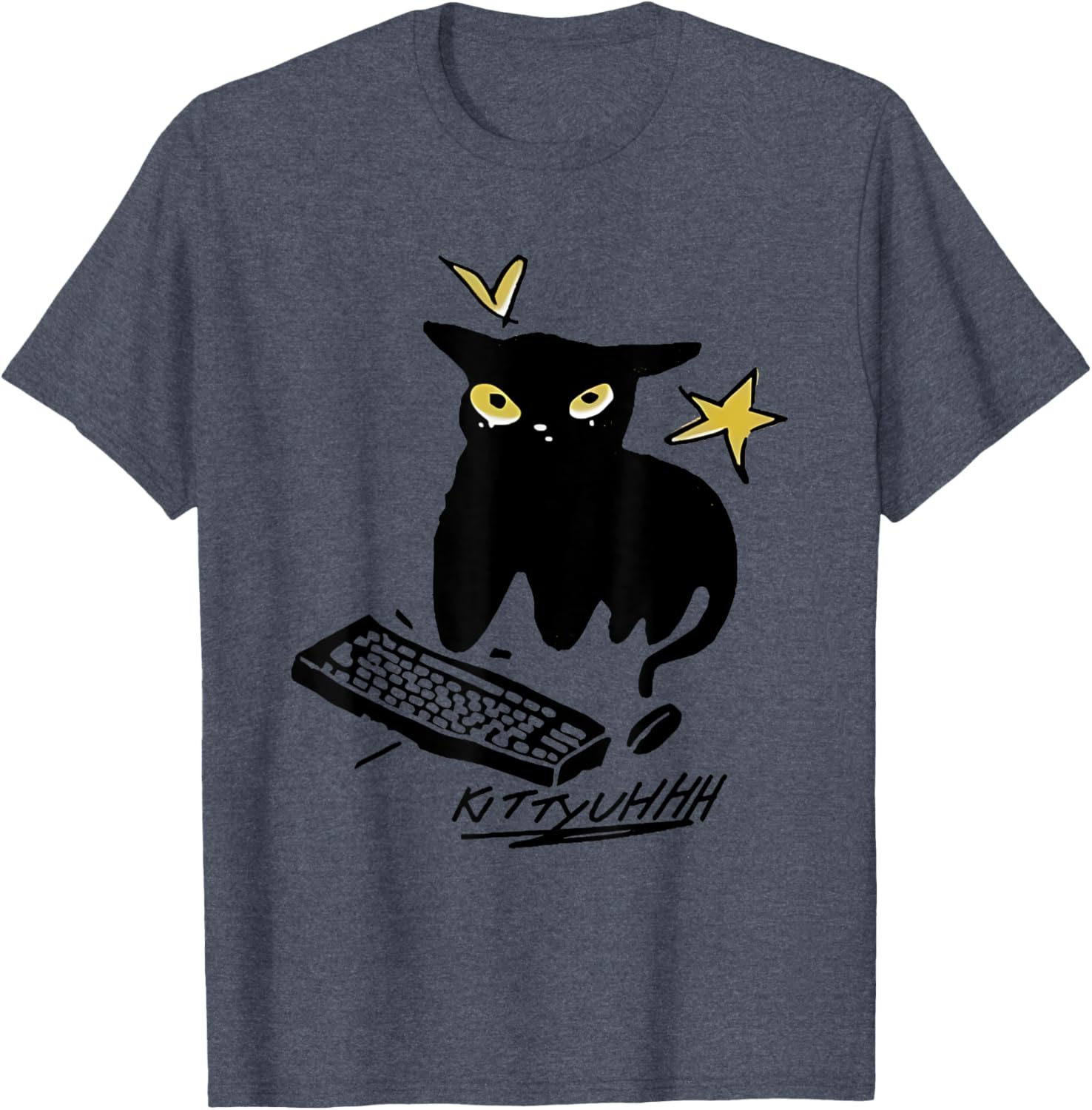 Kittyuhhh Funny T-Shirt for Men and Women - Cute and Quirky Design - 1