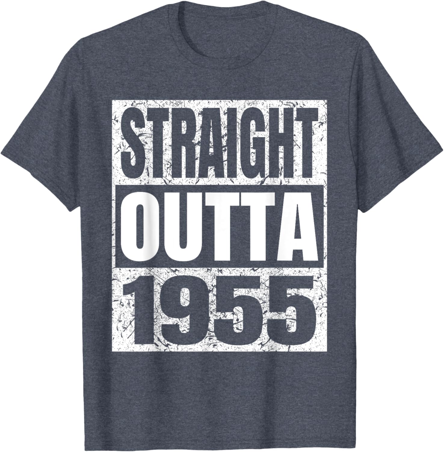 Vintage 1955 Birthday T-Shirt Straight Outta 1955 Classic Retro Style - 12