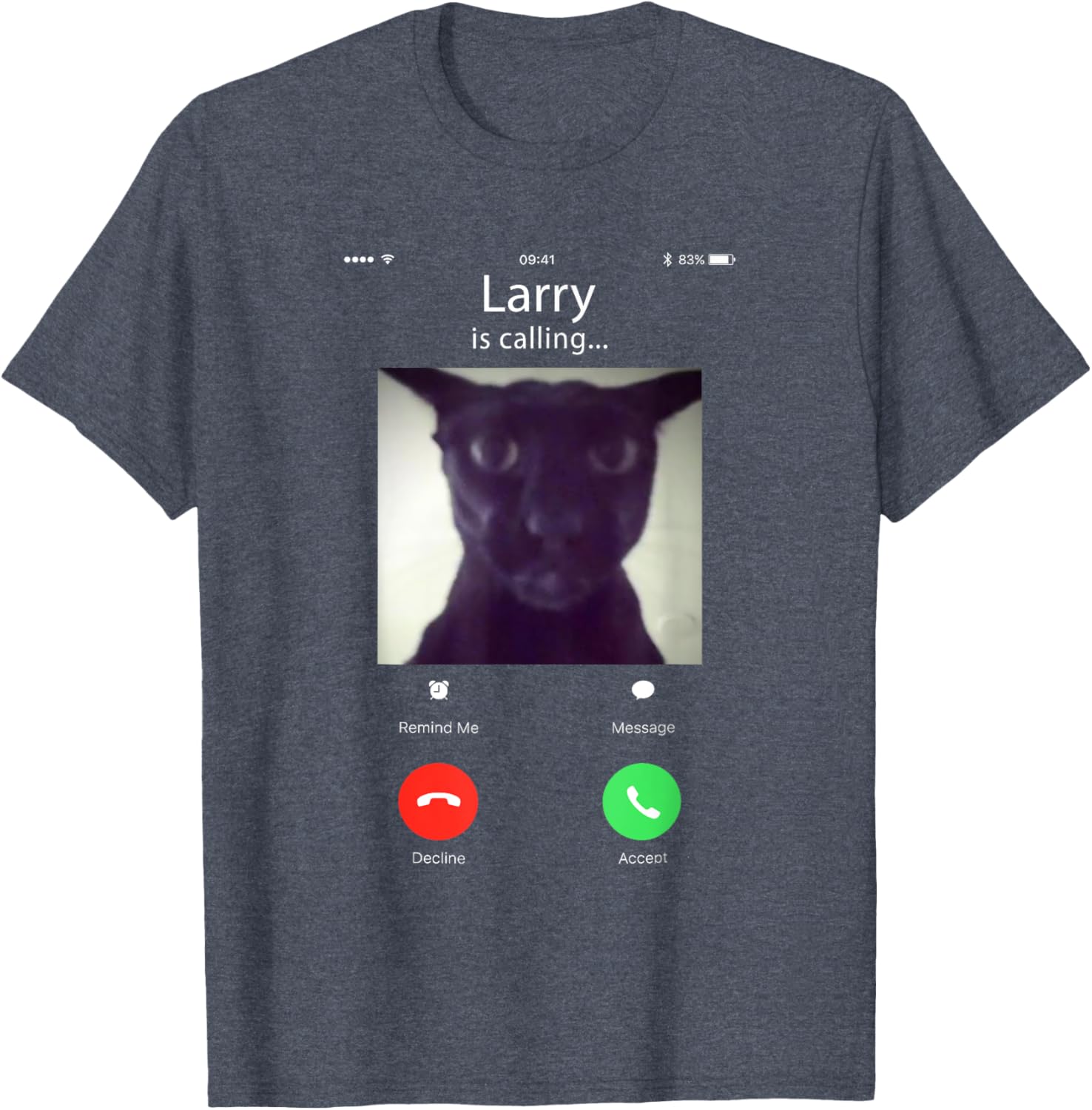 Funny Evil Larry Cat T-Shirt for Men, Women, and Kids - Meme Lovers Unite! - 17