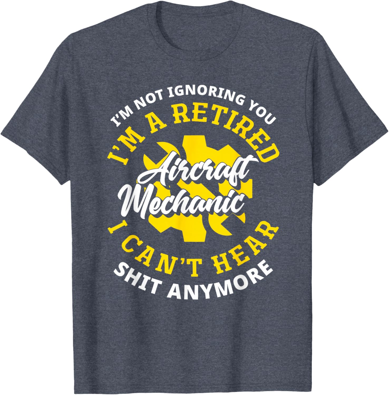 Retired Aircraft Mechanic T-Shirt – Funny Gift for Plane Lovers - 12
