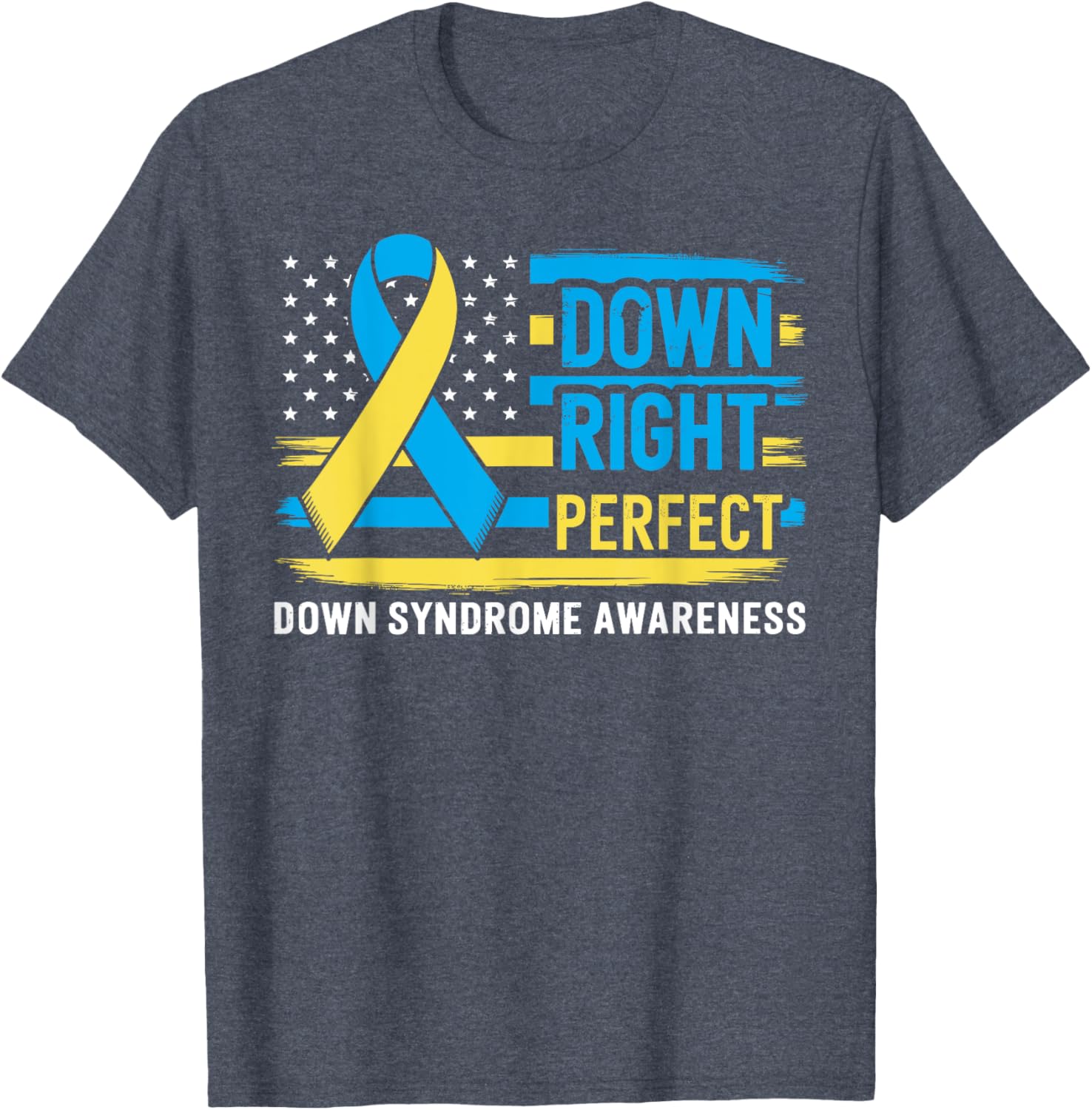Down Syndrome Awareness Day T-Shirt with Perfect Socks Design - 15