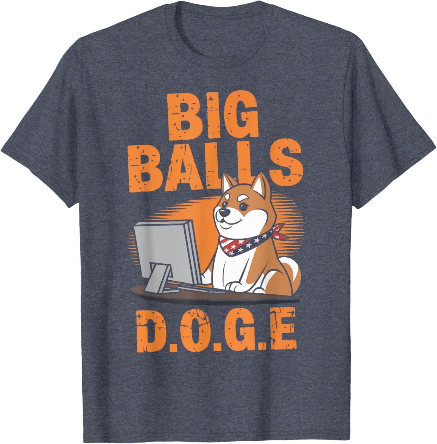 Funny Big Balls D.O.G.E DOGE T-Shirt for Dog Lovers and Pet Owners - 8