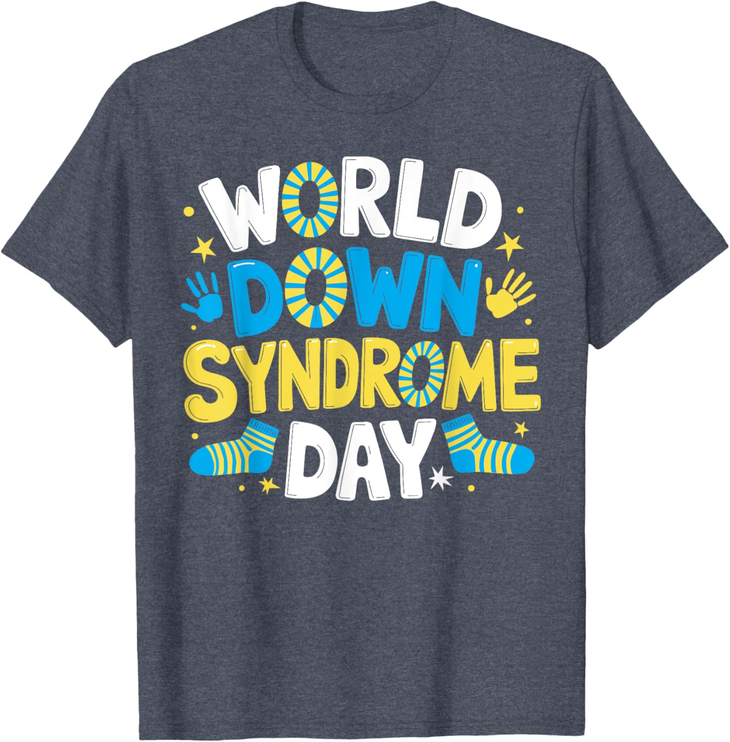 Down Syndrome Awareness Day Kids T-Shirt and Socks Set Supporting Inclusivity - 5