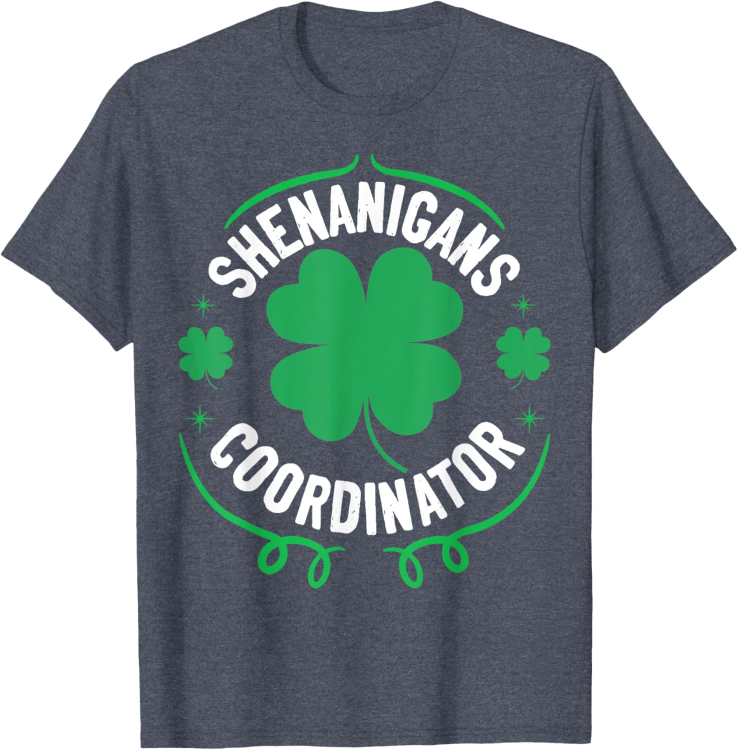 Shenanigans Coordinator St Patrick's Day Teacher Matching T-Shirt - 12