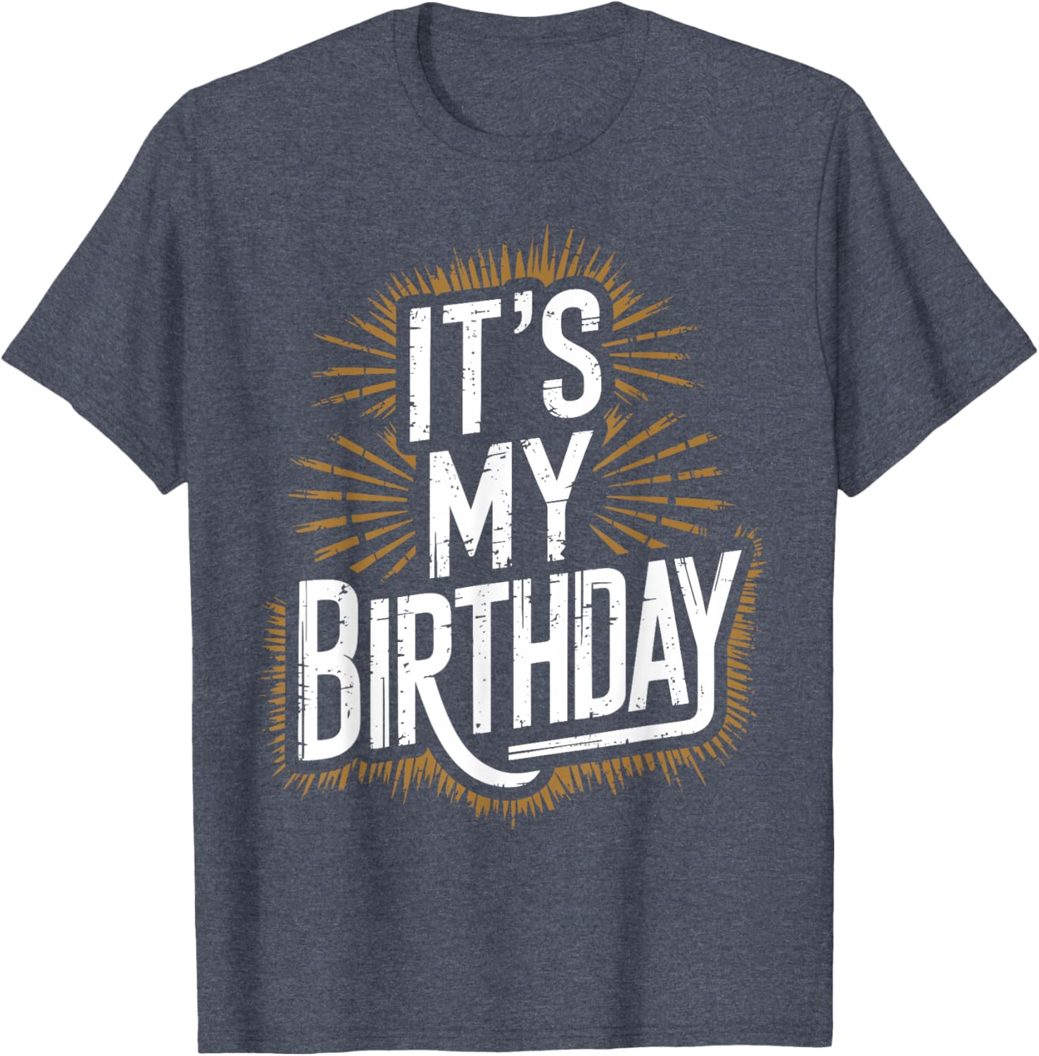Vintage It's My Birthday Distressed T-Shirt for Men, Women, and Kids - 25