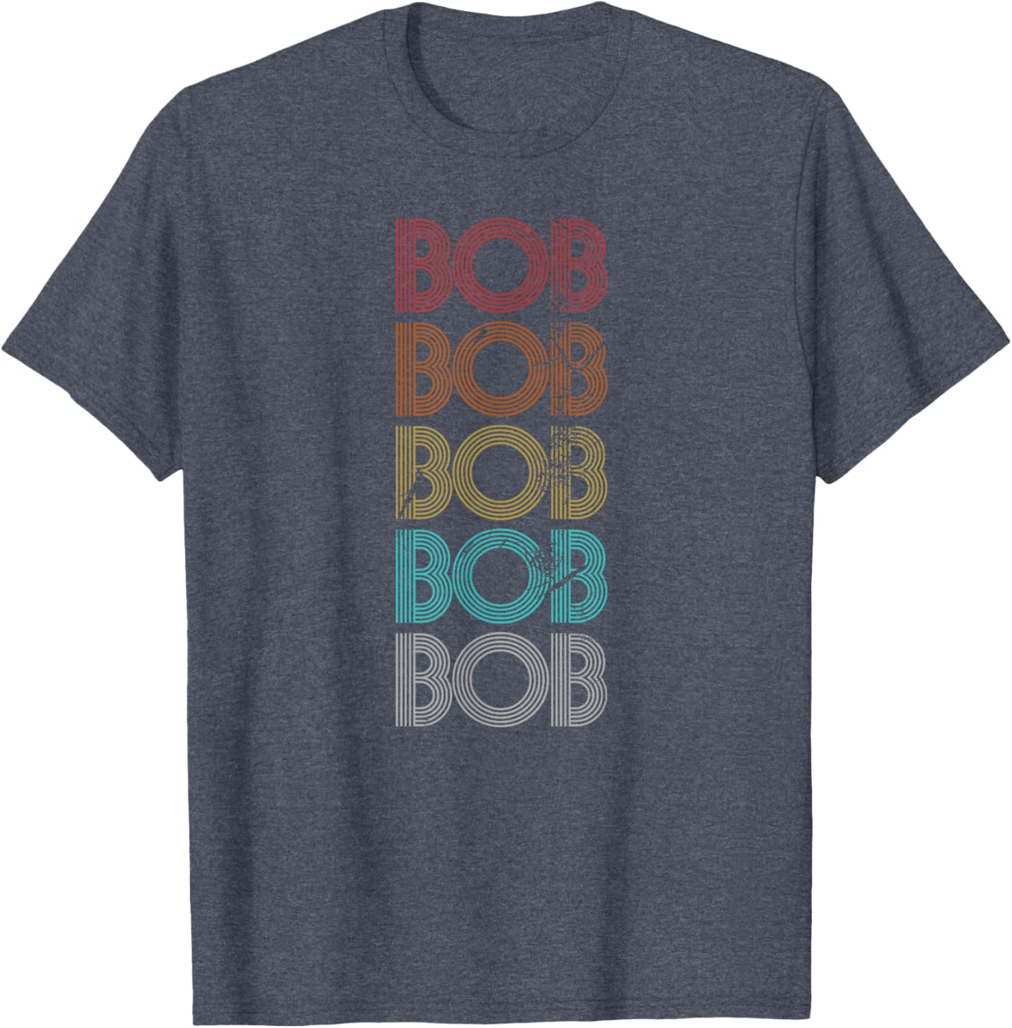 Retro Vintage BOB T-Shirt for Stylish Casual Wear and Everyday Comfort - 18