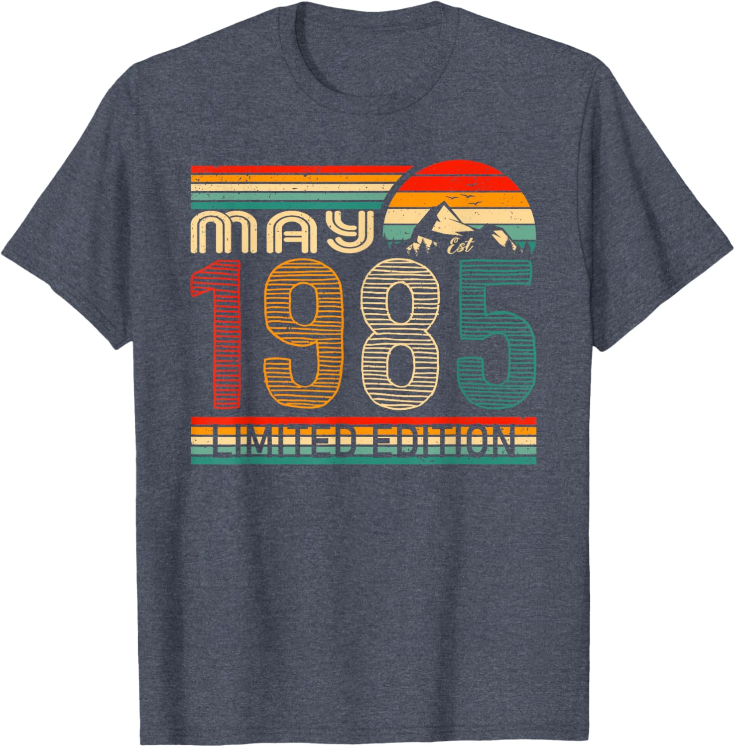 Classic 1985 Vintage Birthday T-Shirt May 1985 Limited Edition Gift - 14