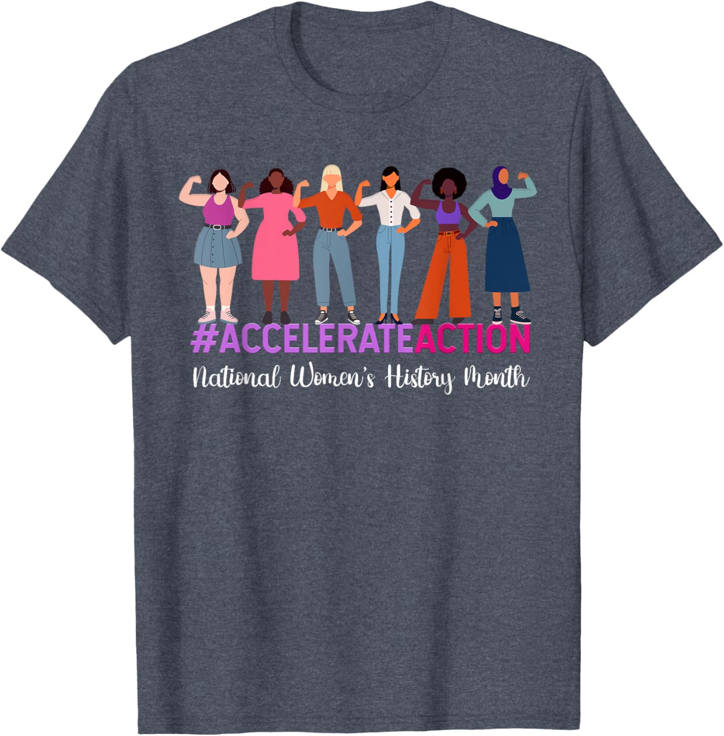 Celebrate Women's History Month 2025 with a Stylish T-Shirt for Her - 18