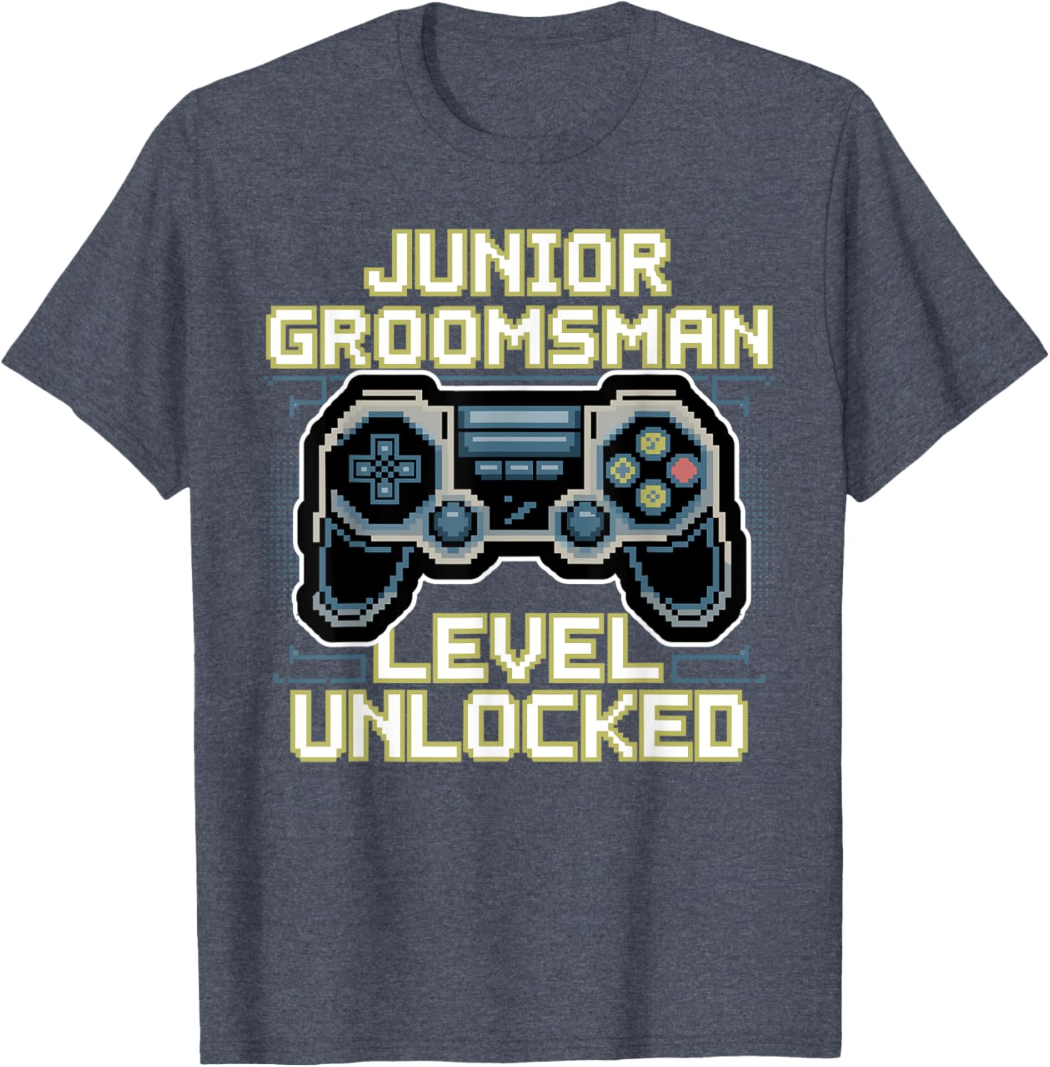 Cute Junior Groomsman Gaming T-Shirt for Boys - Perfect Wedding Outfit - 5