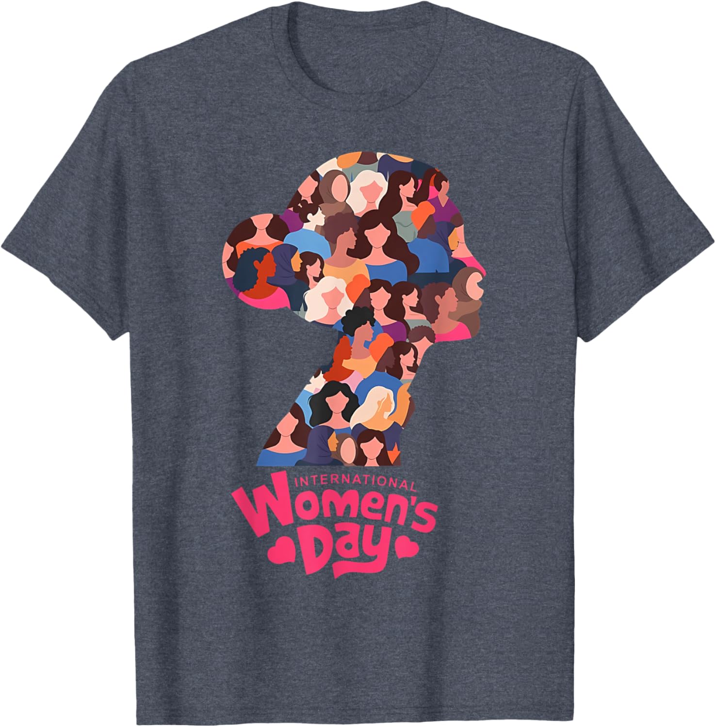 Celebrate Women's Day with Inspire Inclusion Women's T-Shirt for March 8 - 7