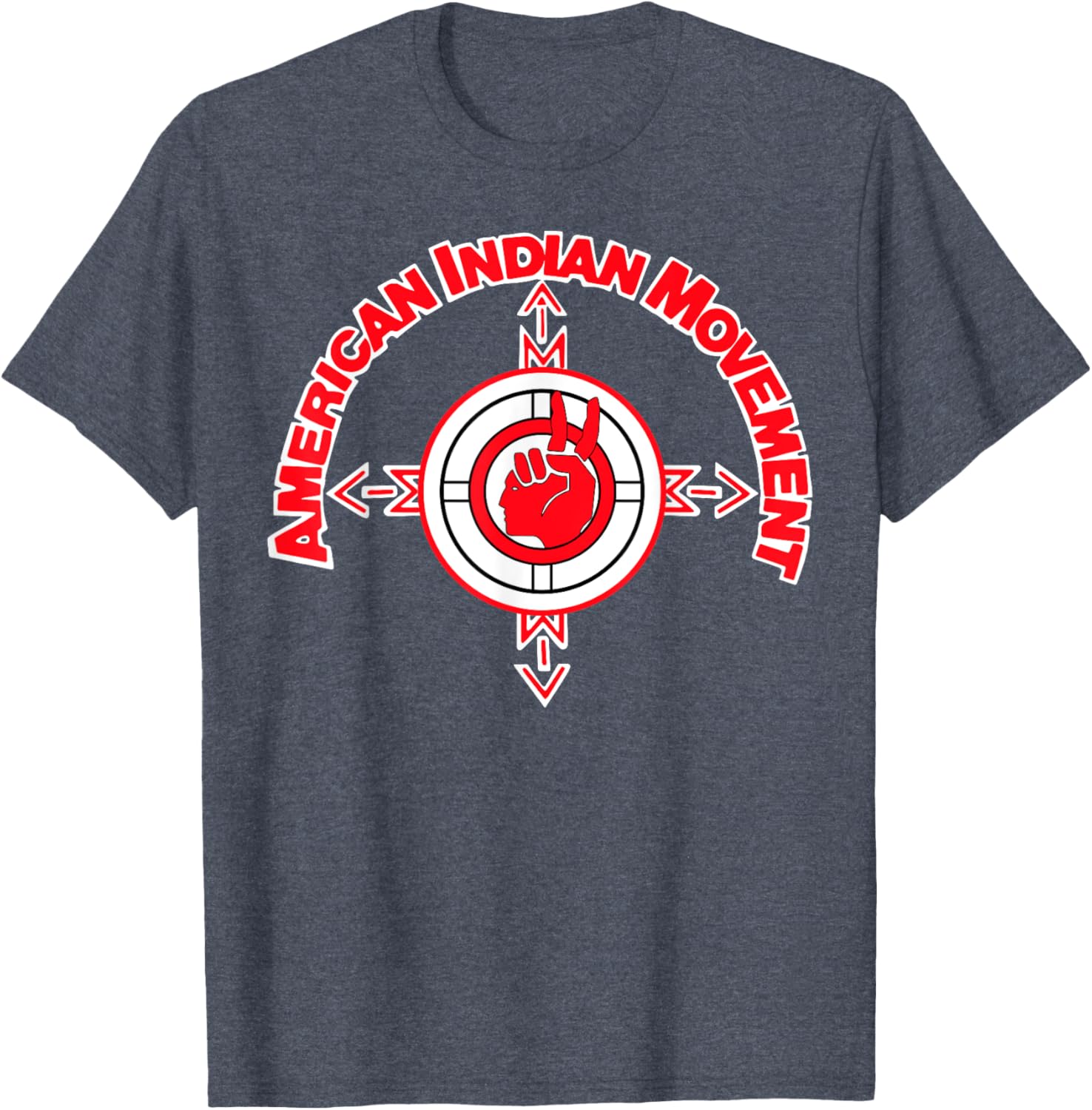 American Indian Movement T-Shirt Stylish Graphic Tee for Supporters - 14