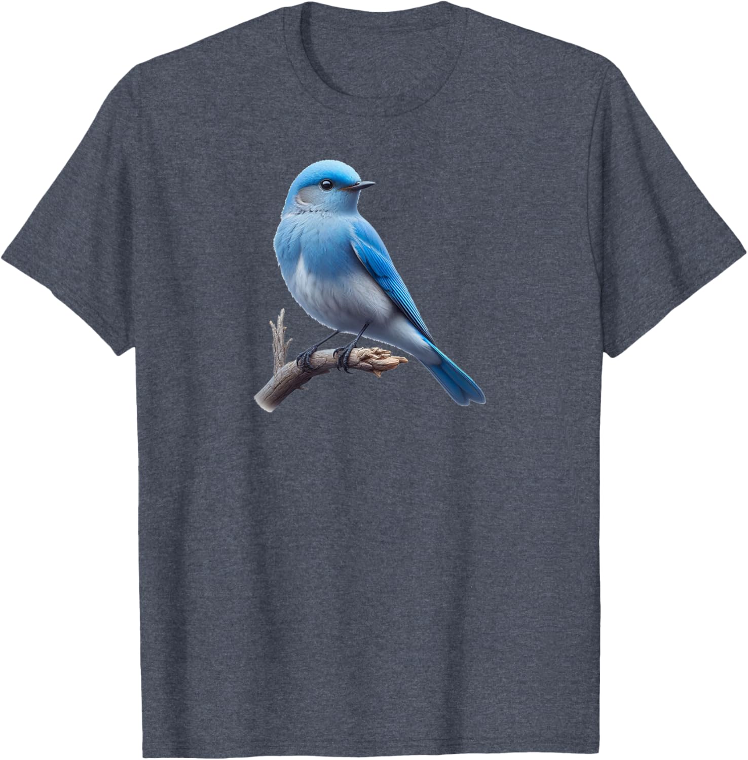 Mountain Bluebird T-Shirt - Stylish Bird Series Apparel for Nature Lovers - 23