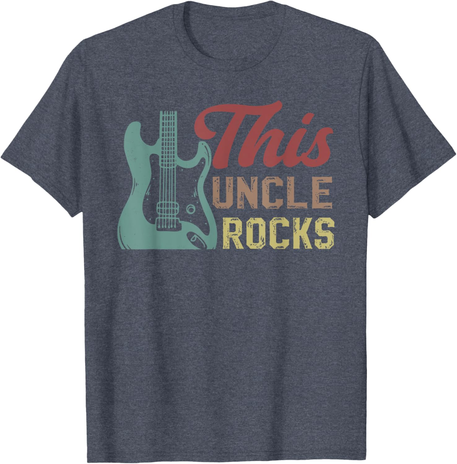 Guitar Uncle T-Shirt for Guitarists - Perfect Gift for Musical Uncles - 10