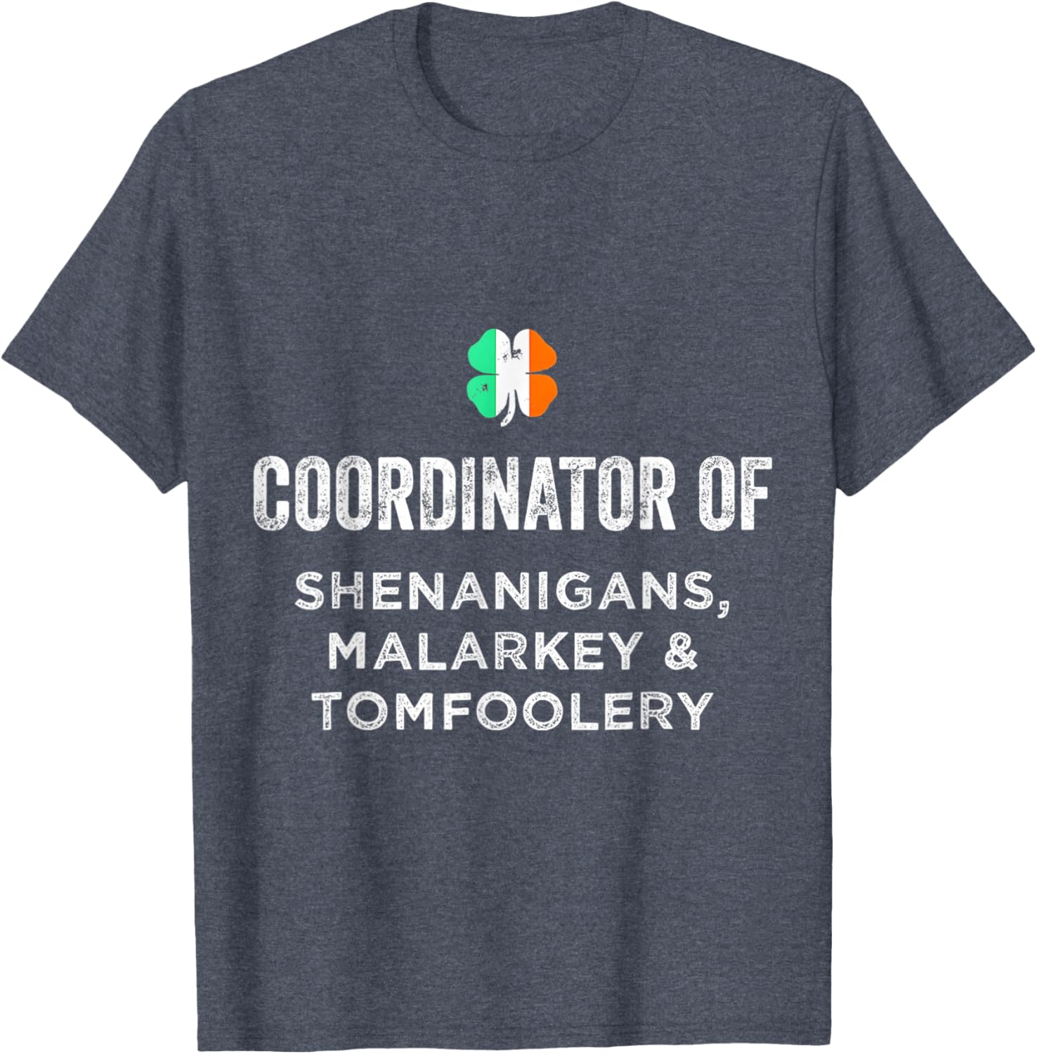 Shenanigans Coordinator St Patrick's Day Teacher T-Shirt for Fun Celebrations - 12