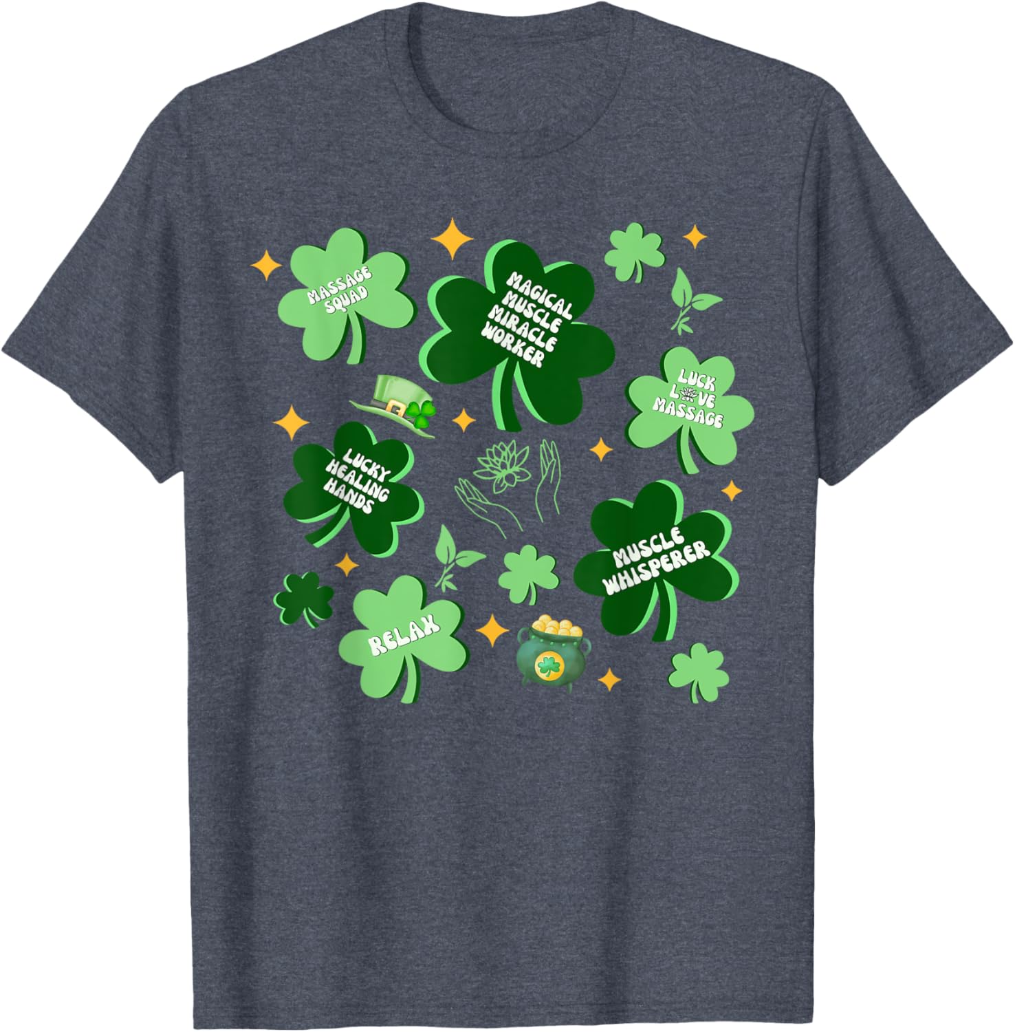 St Patricks Day Massage Therapist Graduation T-Shirt for LMTs - 10
