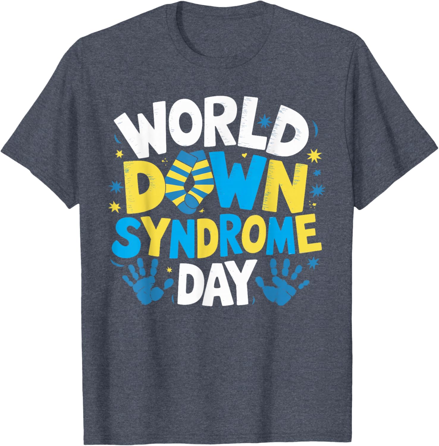 Support Kids on World Down Syndrome Awareness Day with Fun Socks T-Shirt - 9