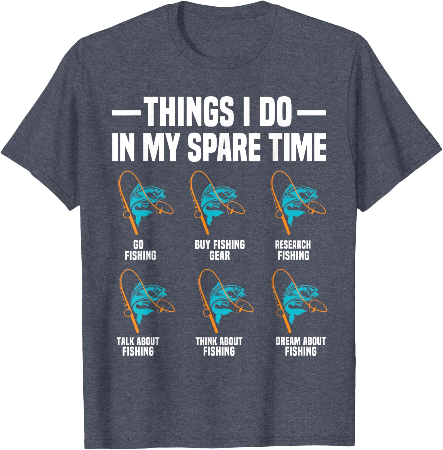 Funny Fishing T-Shirt for Fishermen - Perfect Gift for Anglers - 7