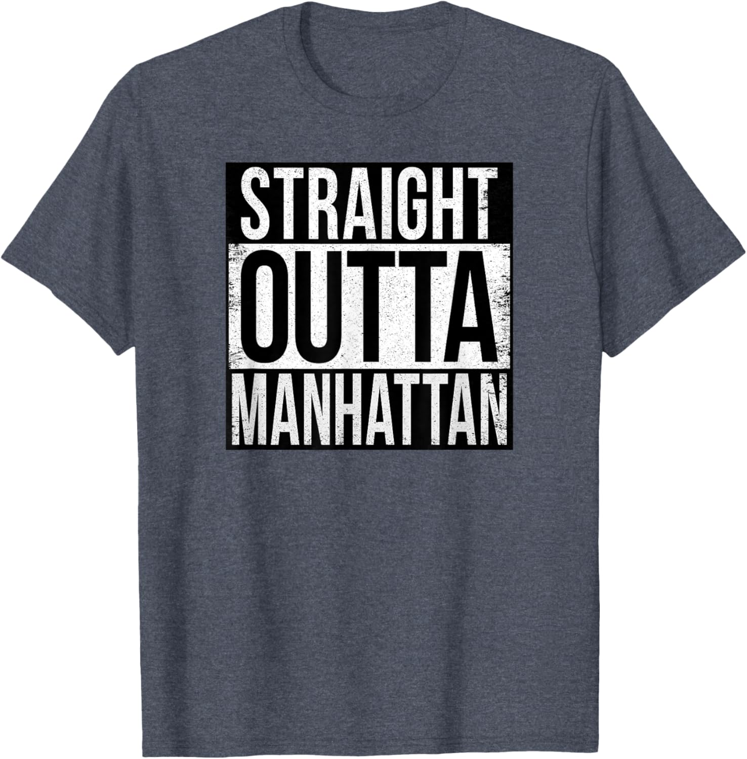 Straight Outta Manhattan T-Shirt for Fun Fashion and City Vibes - 12