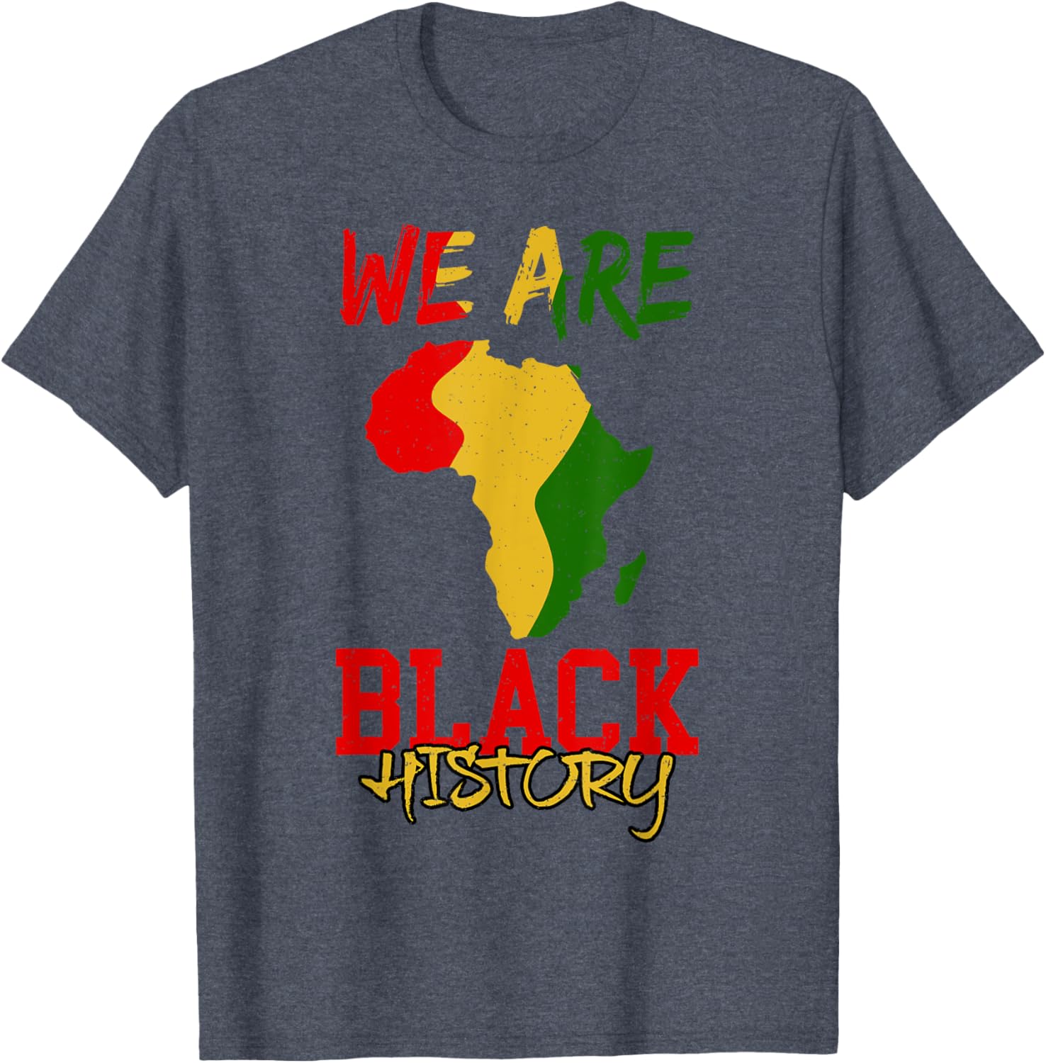 Celebrate Black History Month with African American Map T-Shirt - 5