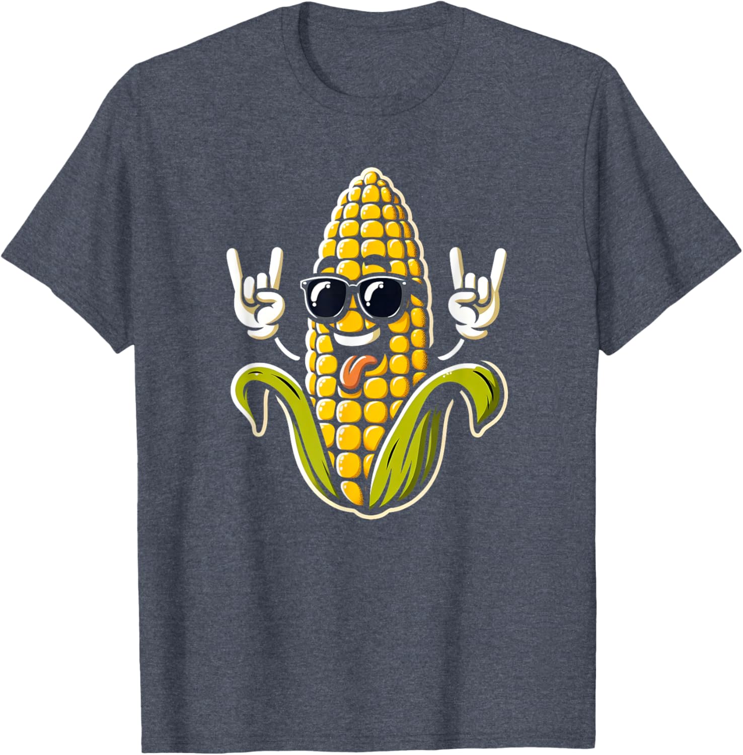 Rock On Corn Sweet Corn Lover T-Shirt for Fun Summer Style - 13