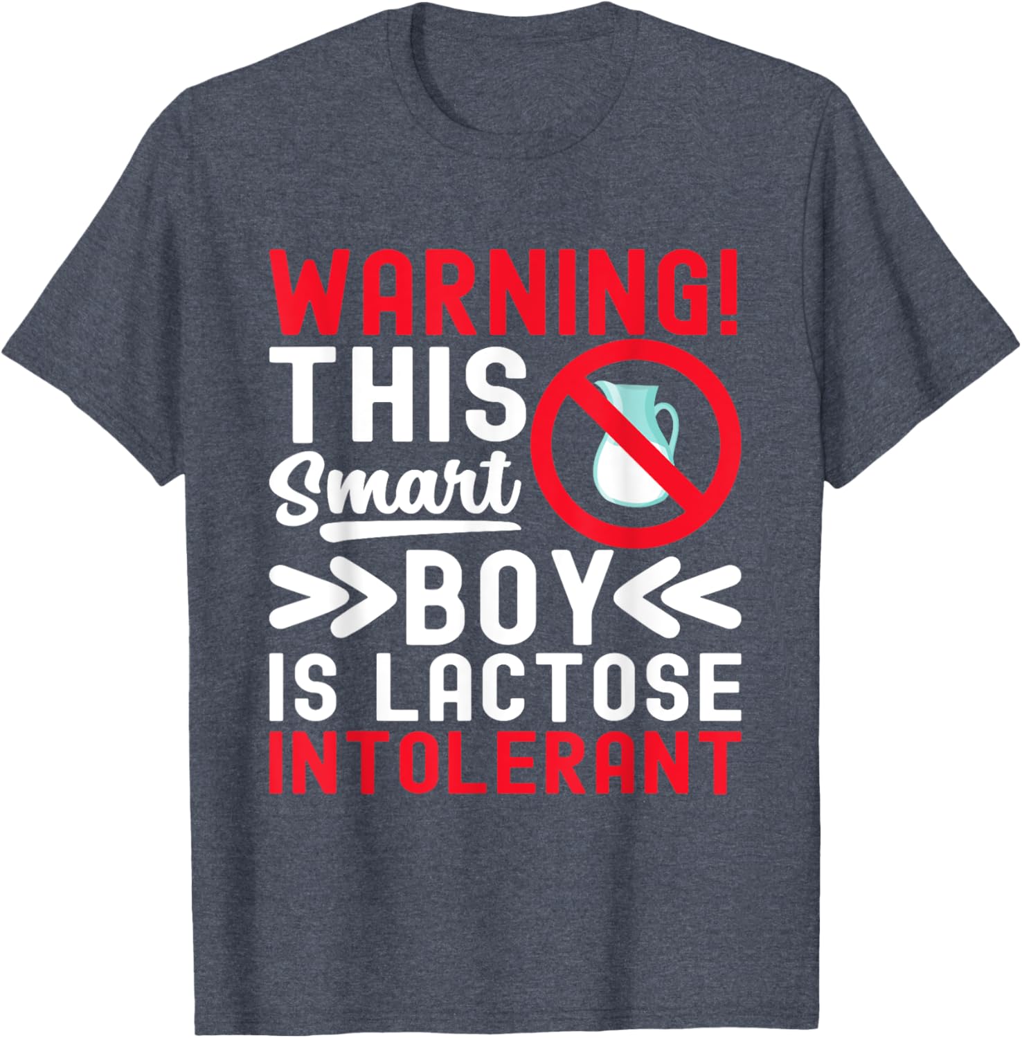 Lactose Intolerance Boy Dairy Allergy T-Shirt for Fun and Comfort - 4