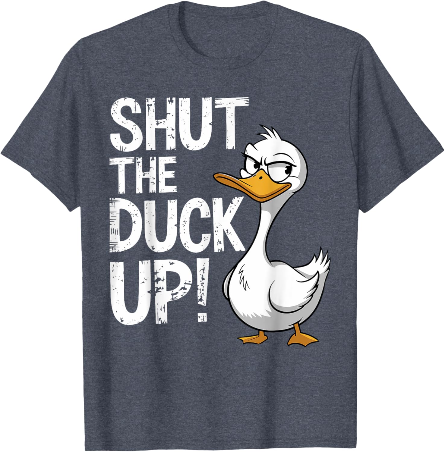 Funny Shut The Duck Up Pun T-Shirt for Duck Lovers and Humor Fans - 2