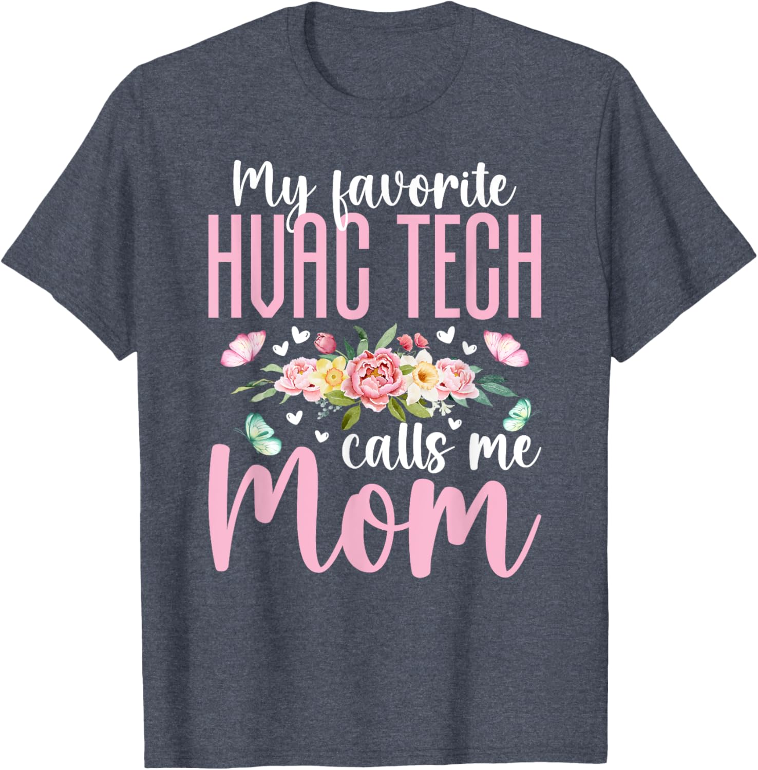 Proud HVAC Tech Mom T-Shirt for Moms of HVAC Technicians - Stylish Comfort - 11